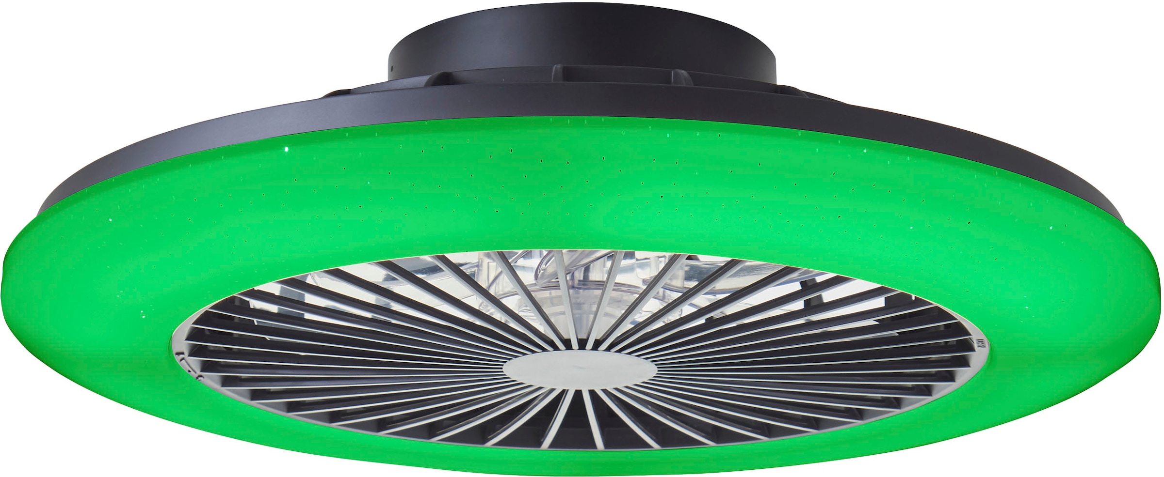 Brilliant LED Deckenleuchte »Salerno« 1 Stk. RGB | warmweiß - kaltweiß Ventilator, 49 cm, digitales RGB, CCT, 4700 lm, dimmbar, 3000-6500 K