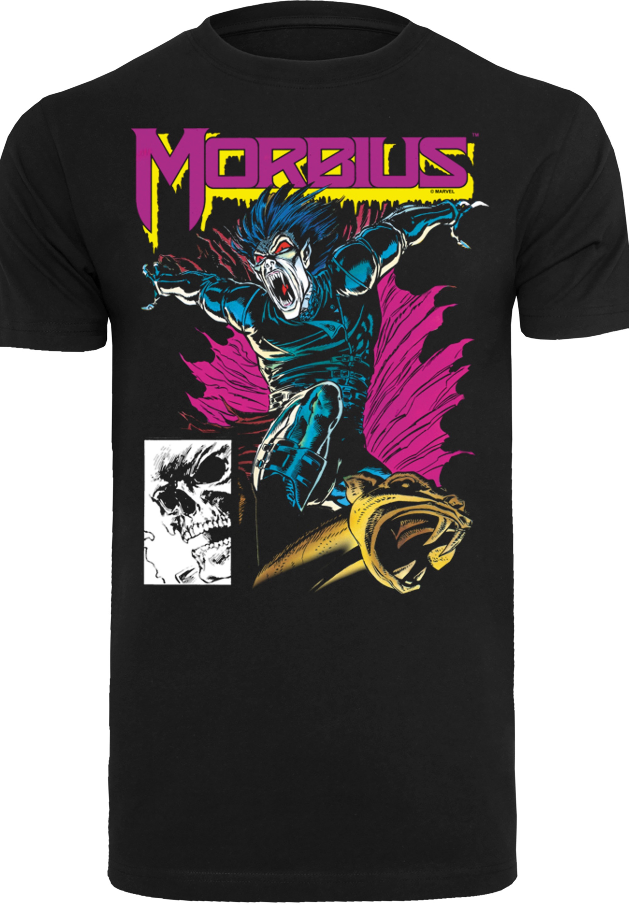 F4NT4STIC T-Shirt »T-Shirt 'Marvel Comics Morbius Midnight Sons'«, Herren,Premium Merch,Regular-Fit,Basic,Logo Print