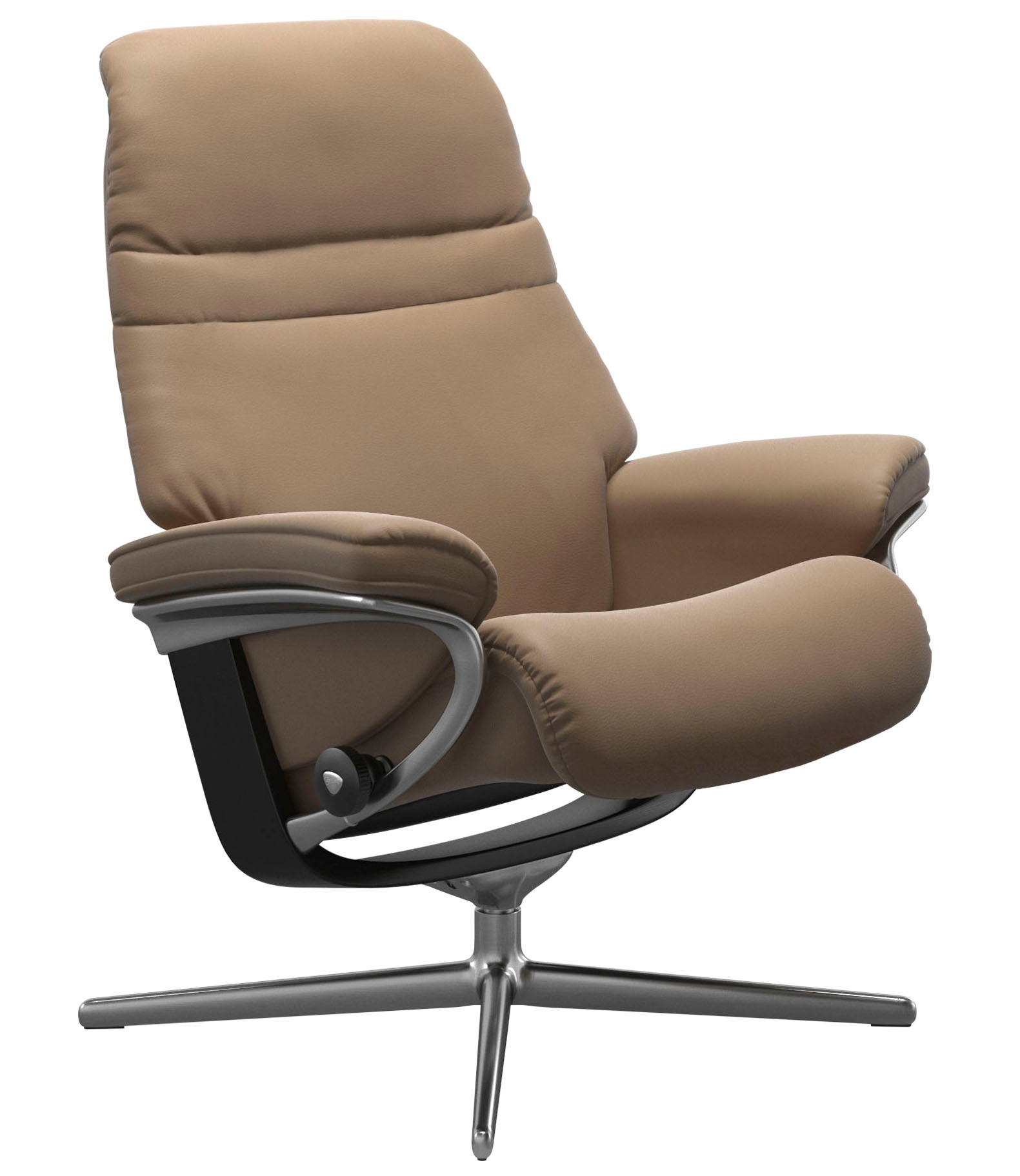 Stressless® Relaxsessel »Sunrise«, mit Cross Base, Größe S, M & L, Holzakzent Schwarz
