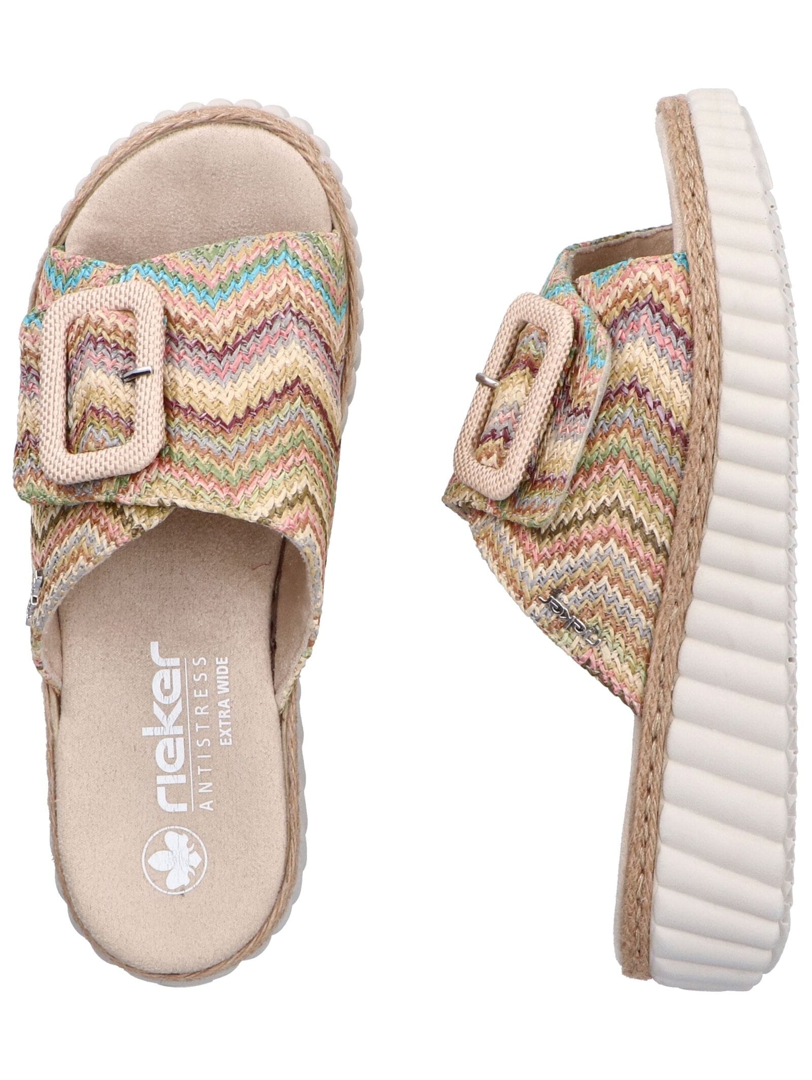 Rieker Pantolette »Rieker Pantoletten Textil«