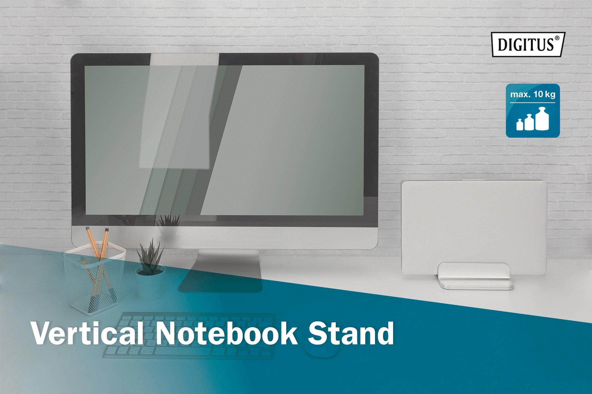 Digitus Laptop-Ständer »Vertikaler Notebook Ständer«
