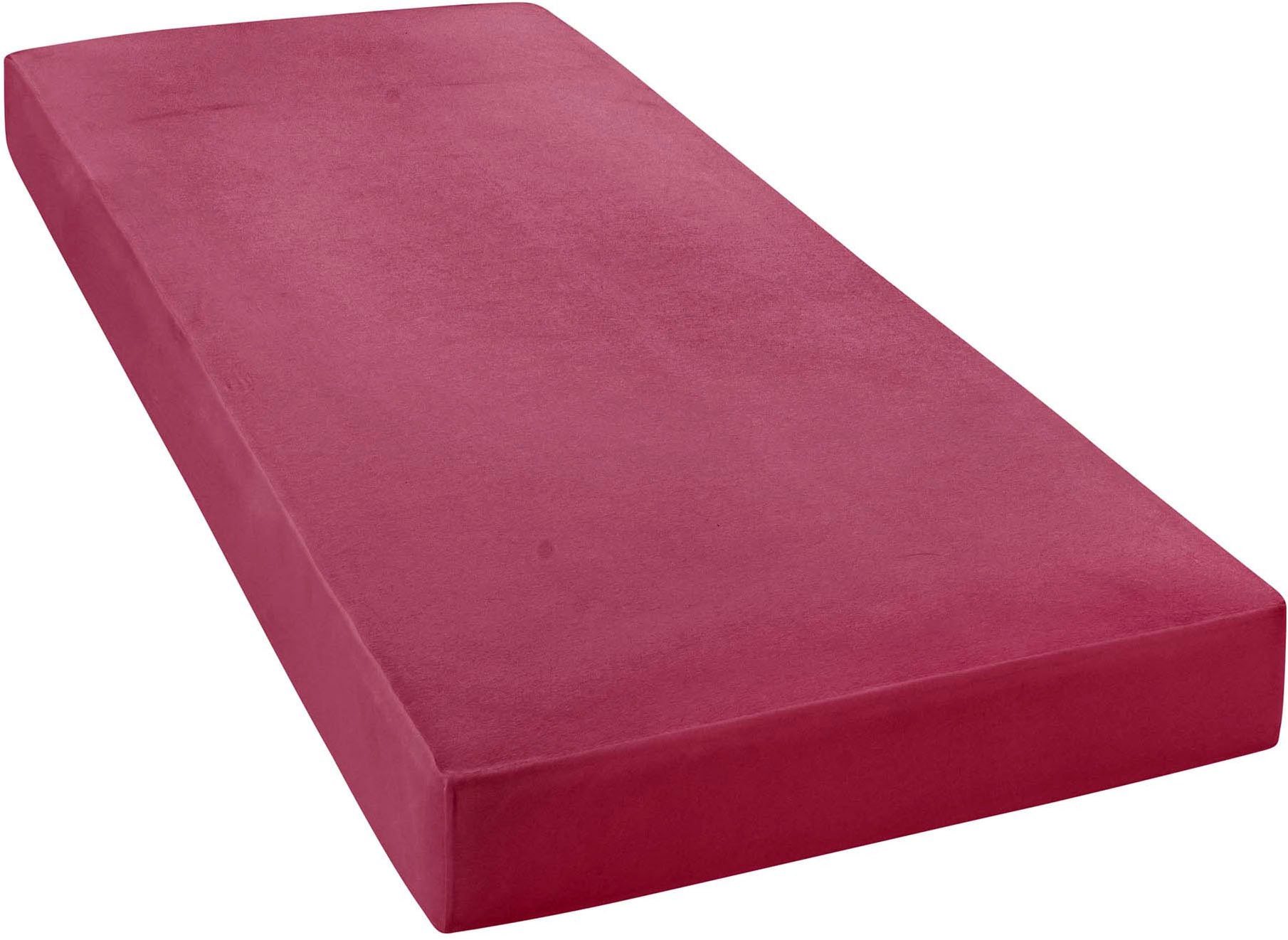 Janine Spannbettlaken "MAKO-FEINJERSEY 5007" aus 100% Baumwolle, für Matratzen bis 26 cm Höhe