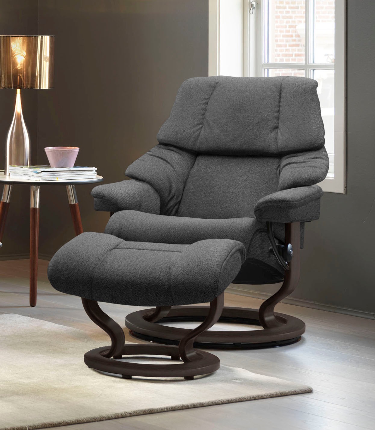 Stressless® Fußhocker »Reno«, mit Classic Base, Gestell Wenge