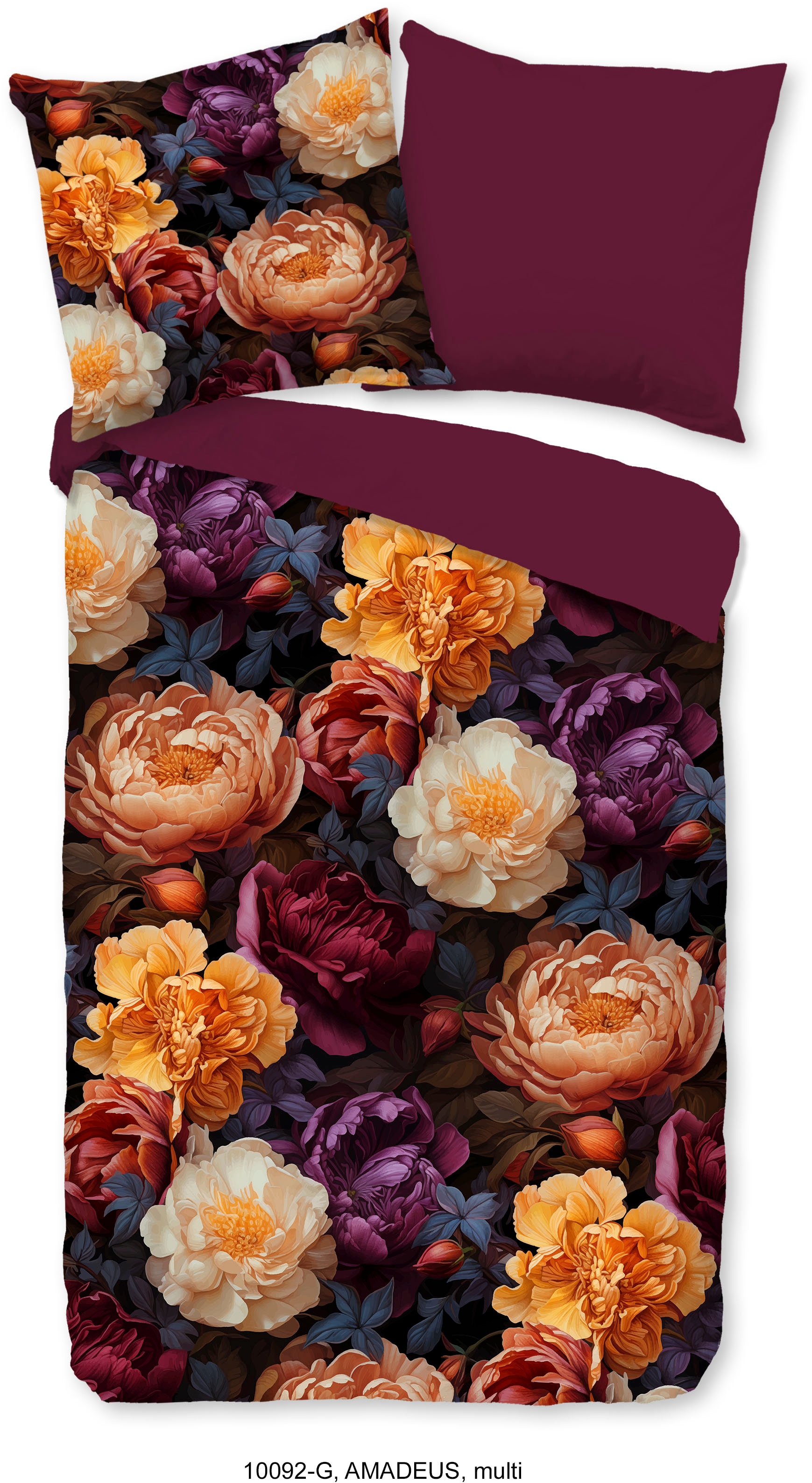 good morning Wendebettwäsche "Amadeus" 2 Stk. tlg. 100% Baumwolle, Renforcé günstig online kaufen