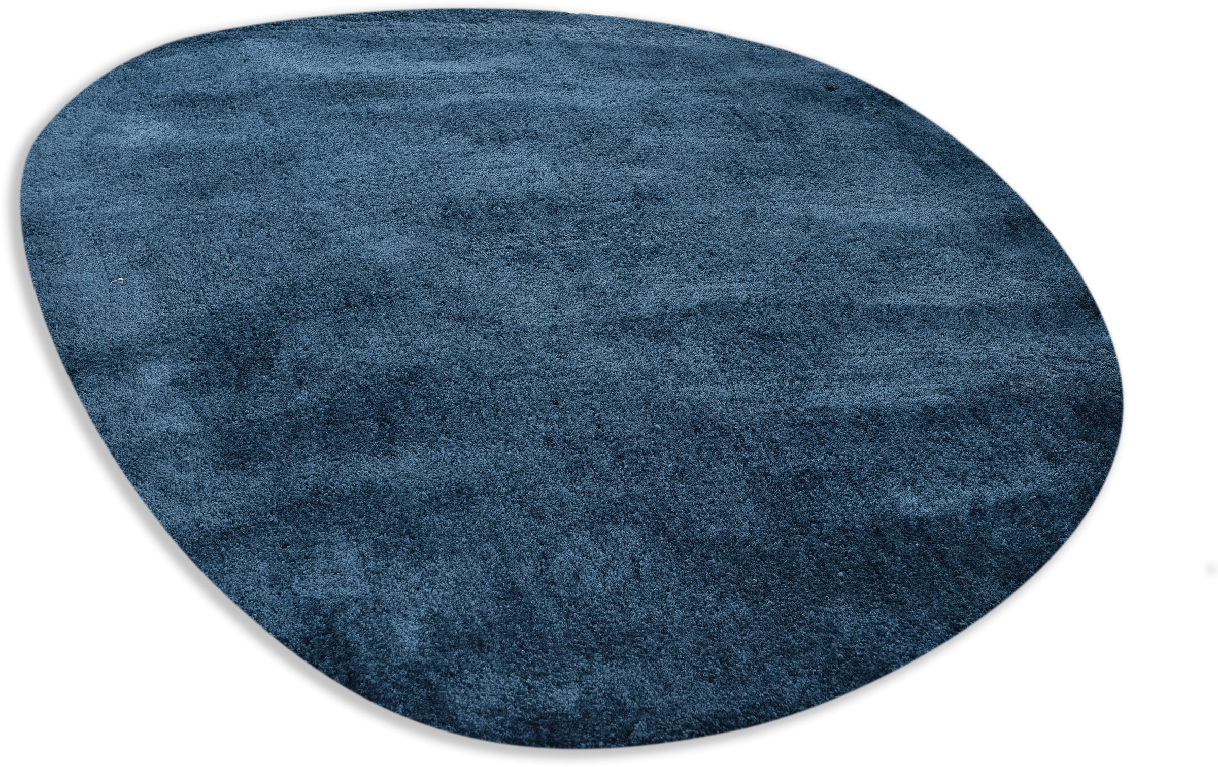 TOM TAILOR HOME Hochflor-Teppich »Shaggy Teppich Cozy«, oval, 25 mm Höhe, Uni Farben, auch in Pastell Farben, ideal im Wohnzimmer & Schlafzimmer