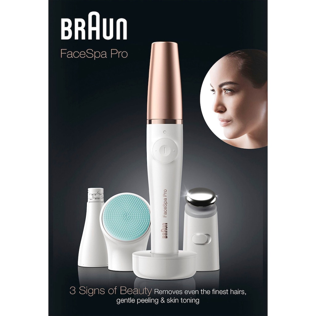 Braun Gesichtsepilierer »FaceSpa Pro 913«