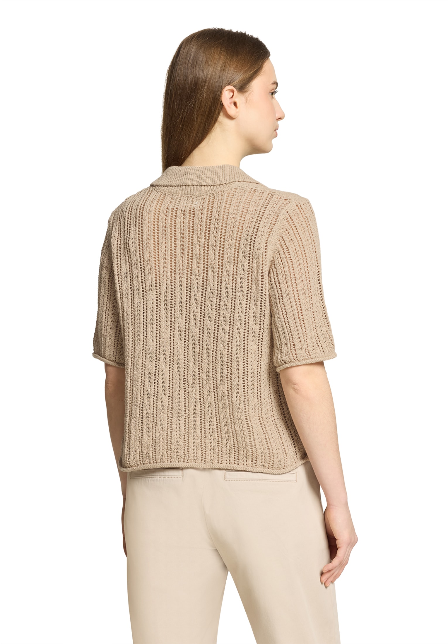 Cartoon Strickjacke »Damen mit Knopfleiste« 1