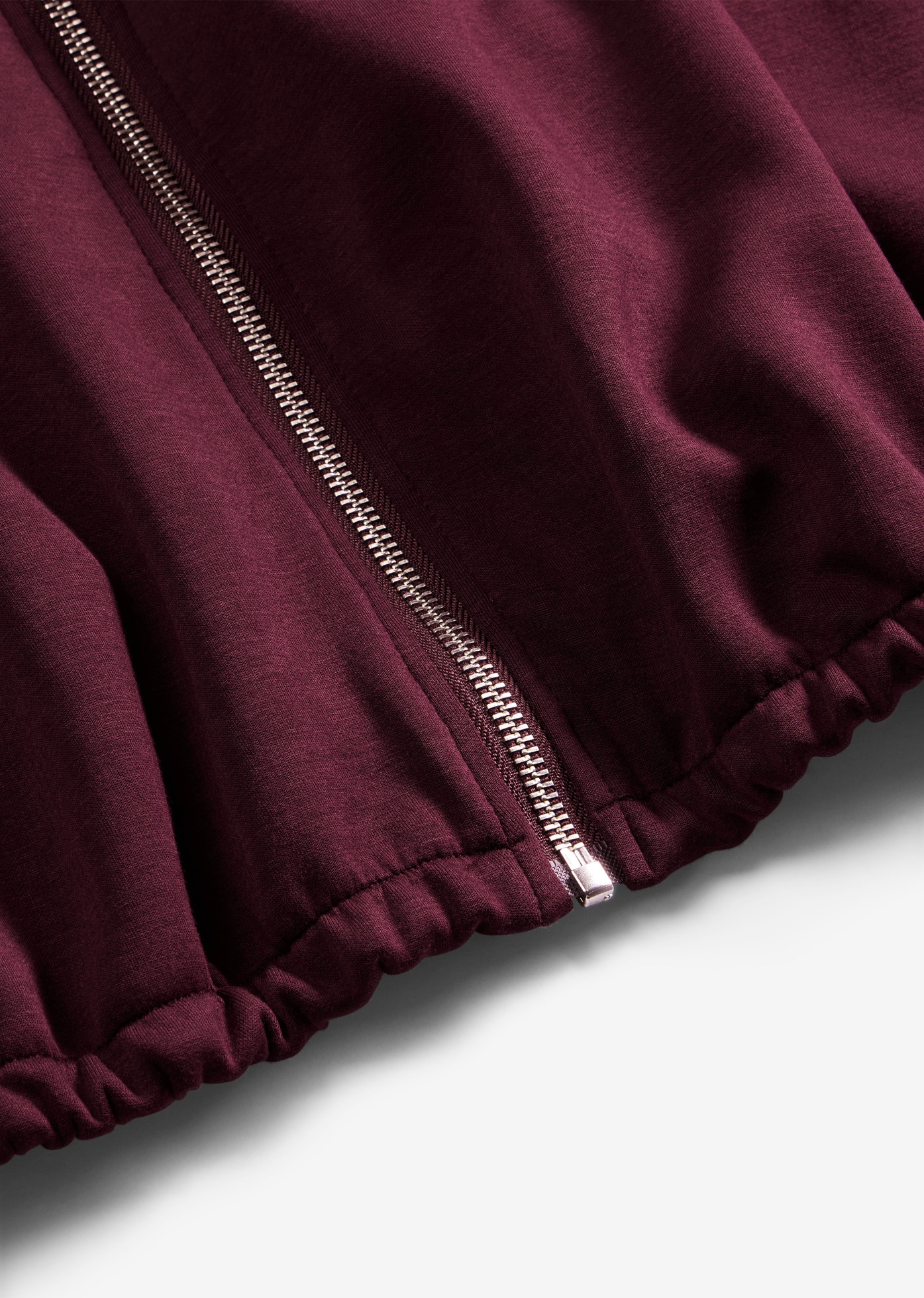 bonprix Kapuzensweatjacke Loose Fit, mit Ballonsaum
