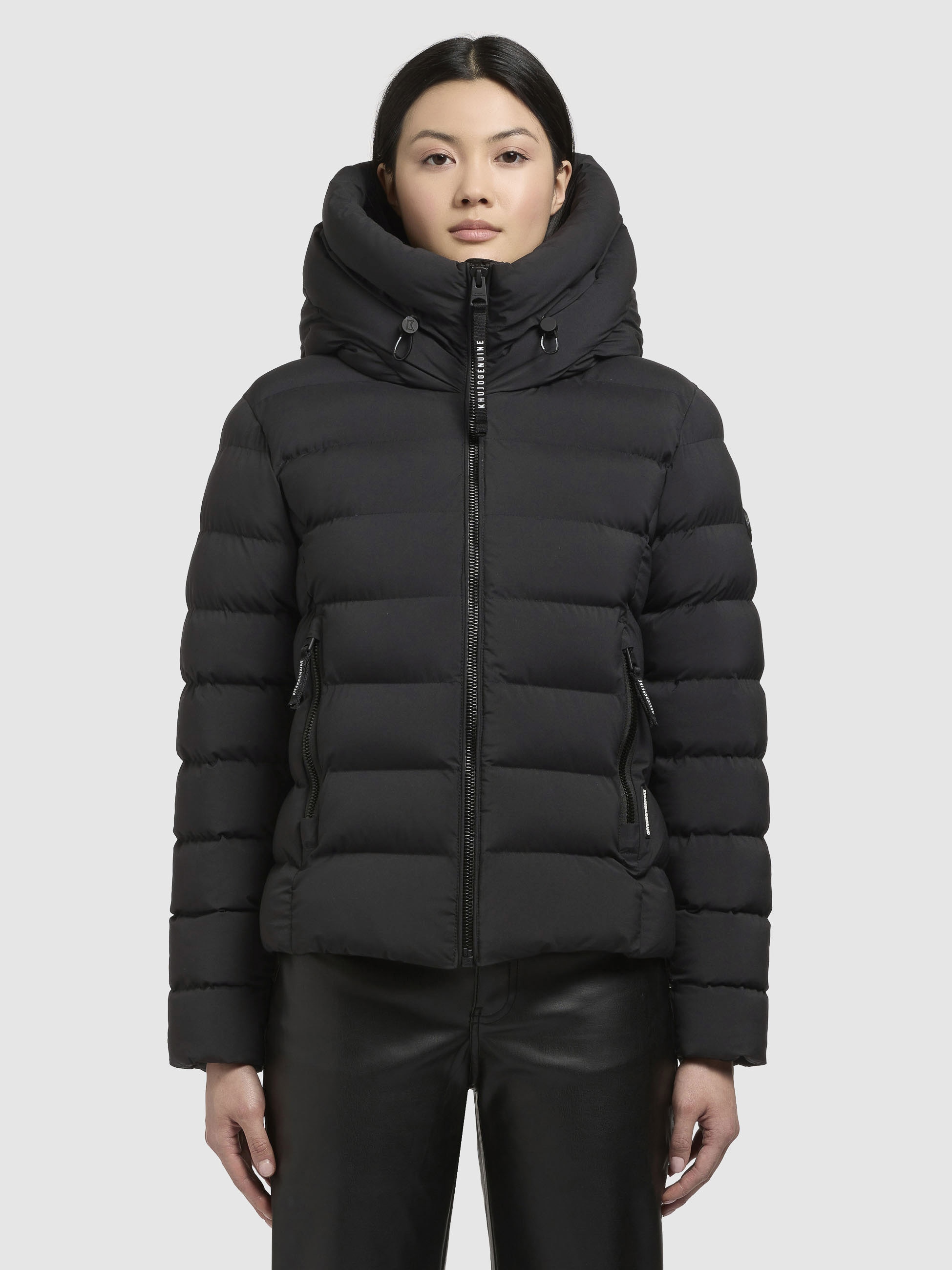 khujo Steppjacke »VADEA«, mit Kapuze