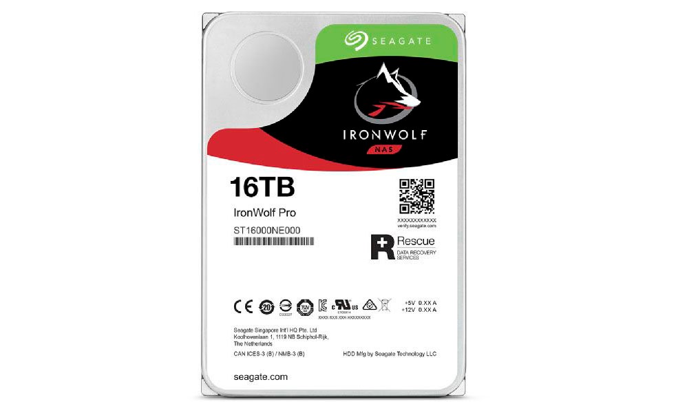 Seagate interne HDD-Festplatte »Ironwolf PRO NAS HDD 16TB SATA«, 3,5 Zoll