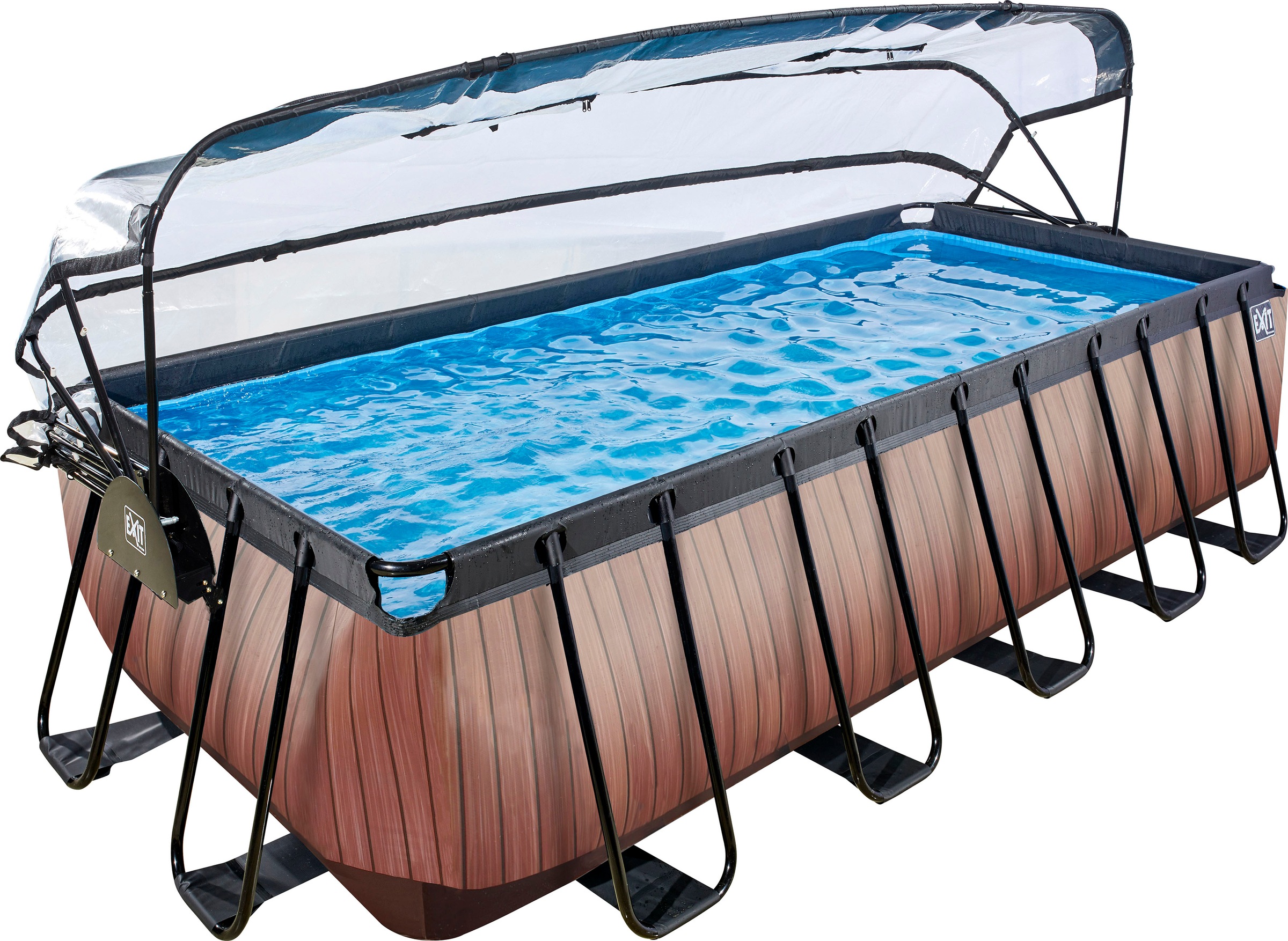 EXIT Framepool "inkl. multifunktionaler Abdeckung & Wärmepumpe" 250x540x122 günstig online kaufen