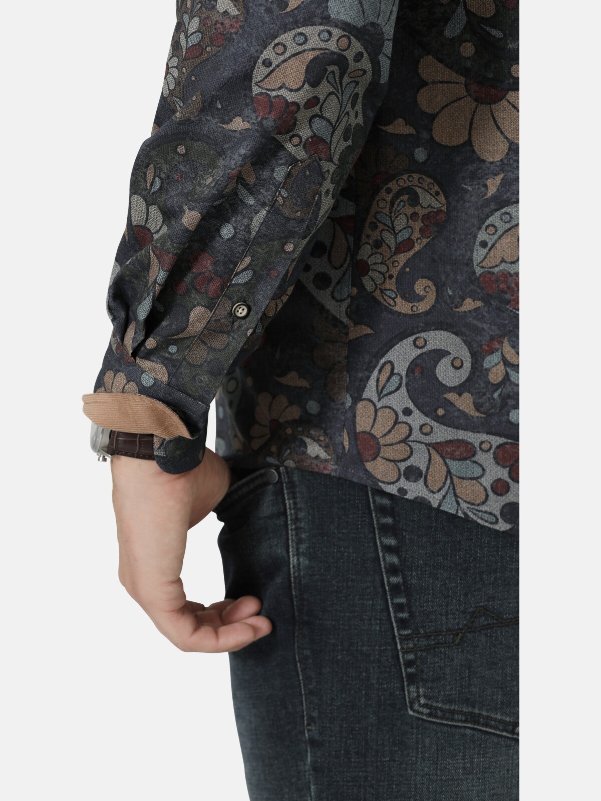 Babista Langarmhemd »Hemd STELLARIO«, (1 tlg.), mit Paisley-Druck