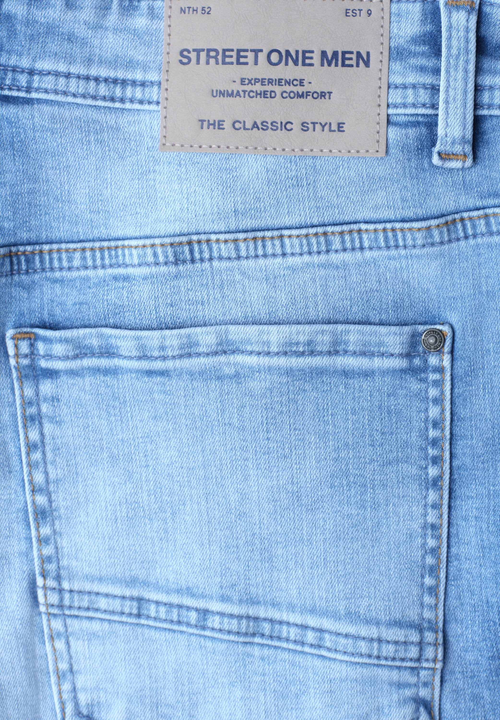 STREET ONE MEN Regular-fit-Jeans 5-Pocket-Style