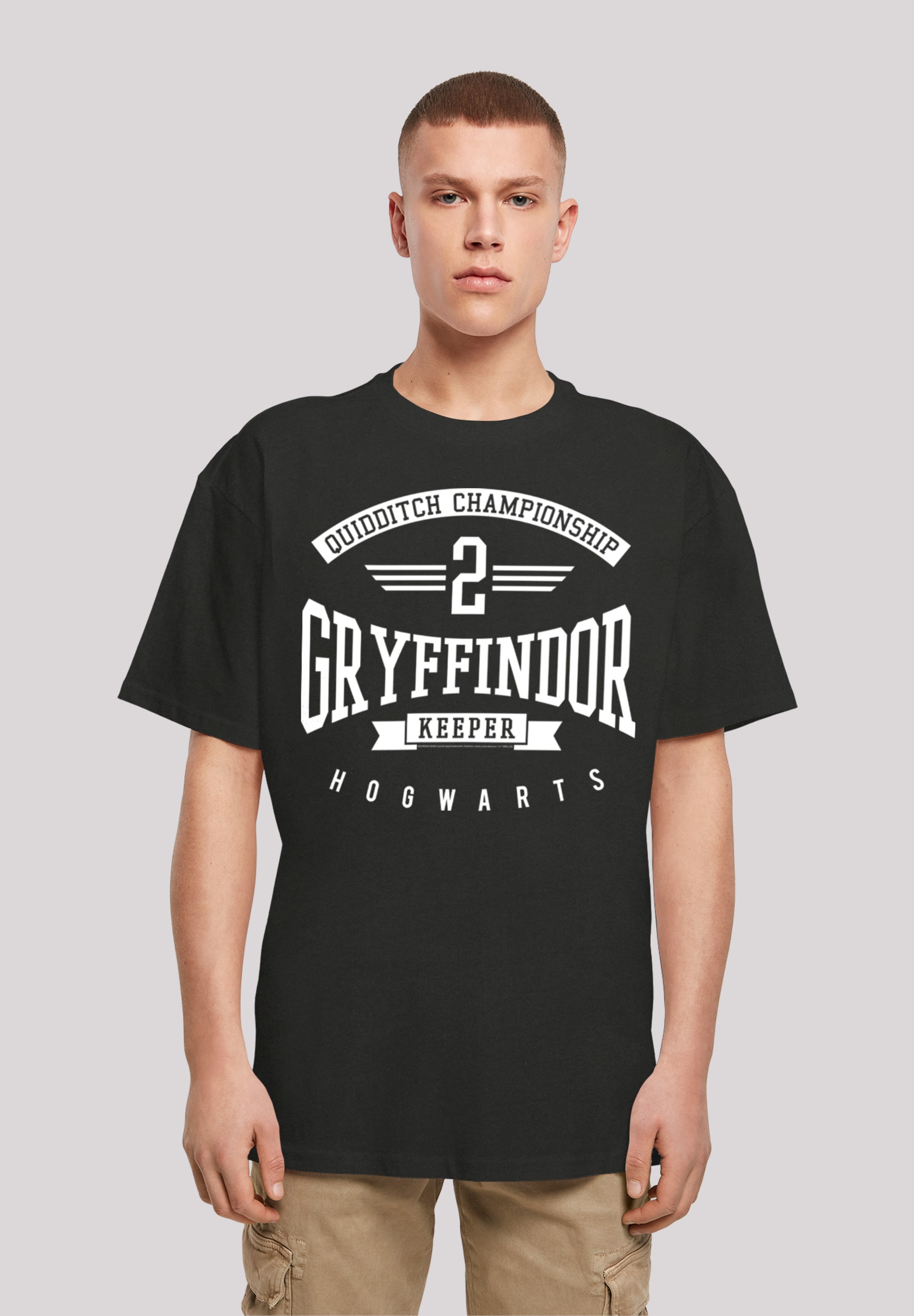 F4NT4STIC T-Shirt "Harry Potterffindor Keeper", Print günstig online kaufen