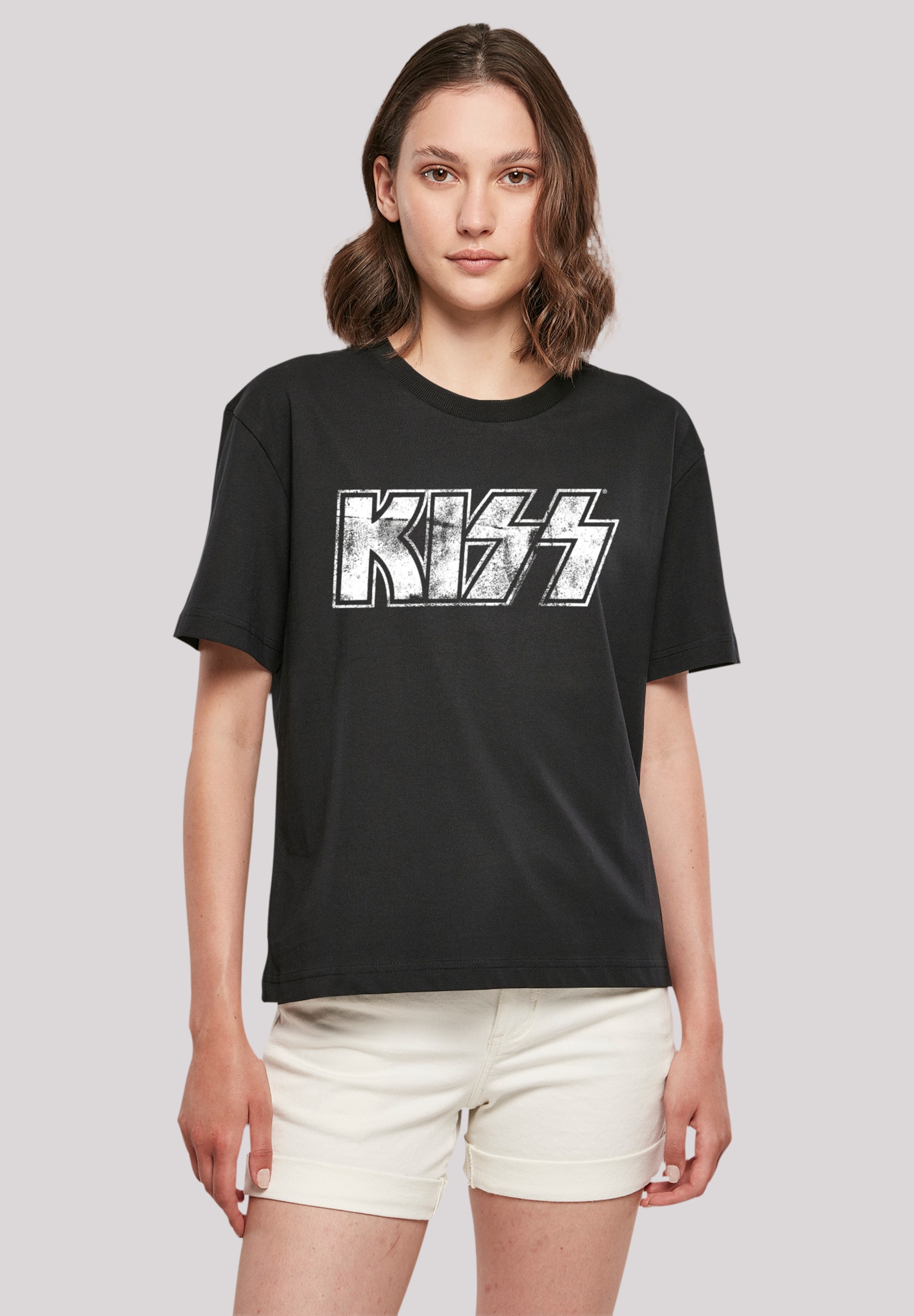 F4NT4STIC T-Shirt "Kiss Rock Band Vintage Logo", Premium Qualität, Musik, B günstig online kaufen