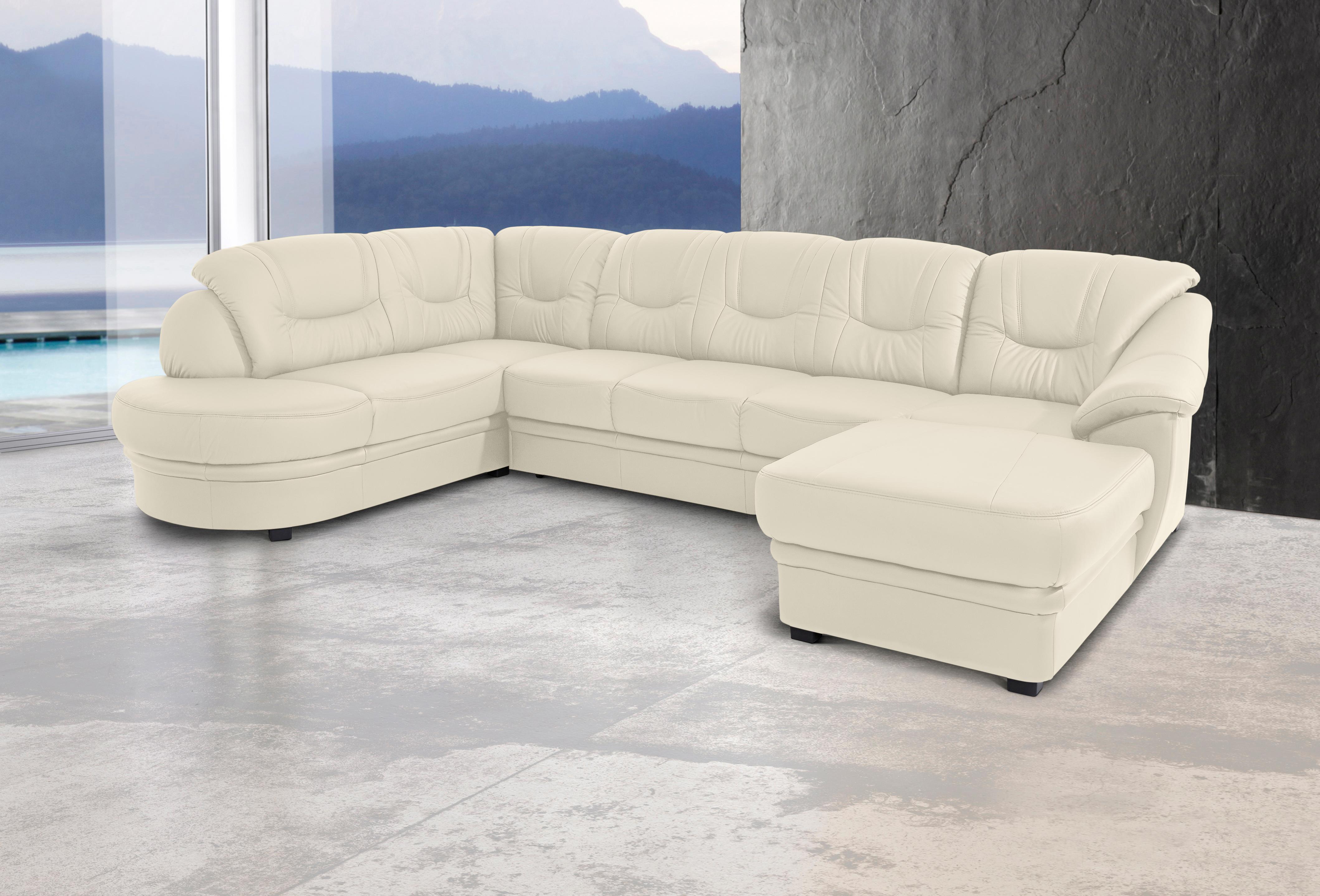sit&more Wohnlandschaft "Savoni U-Form" wahlweise mit Schlaffunktion