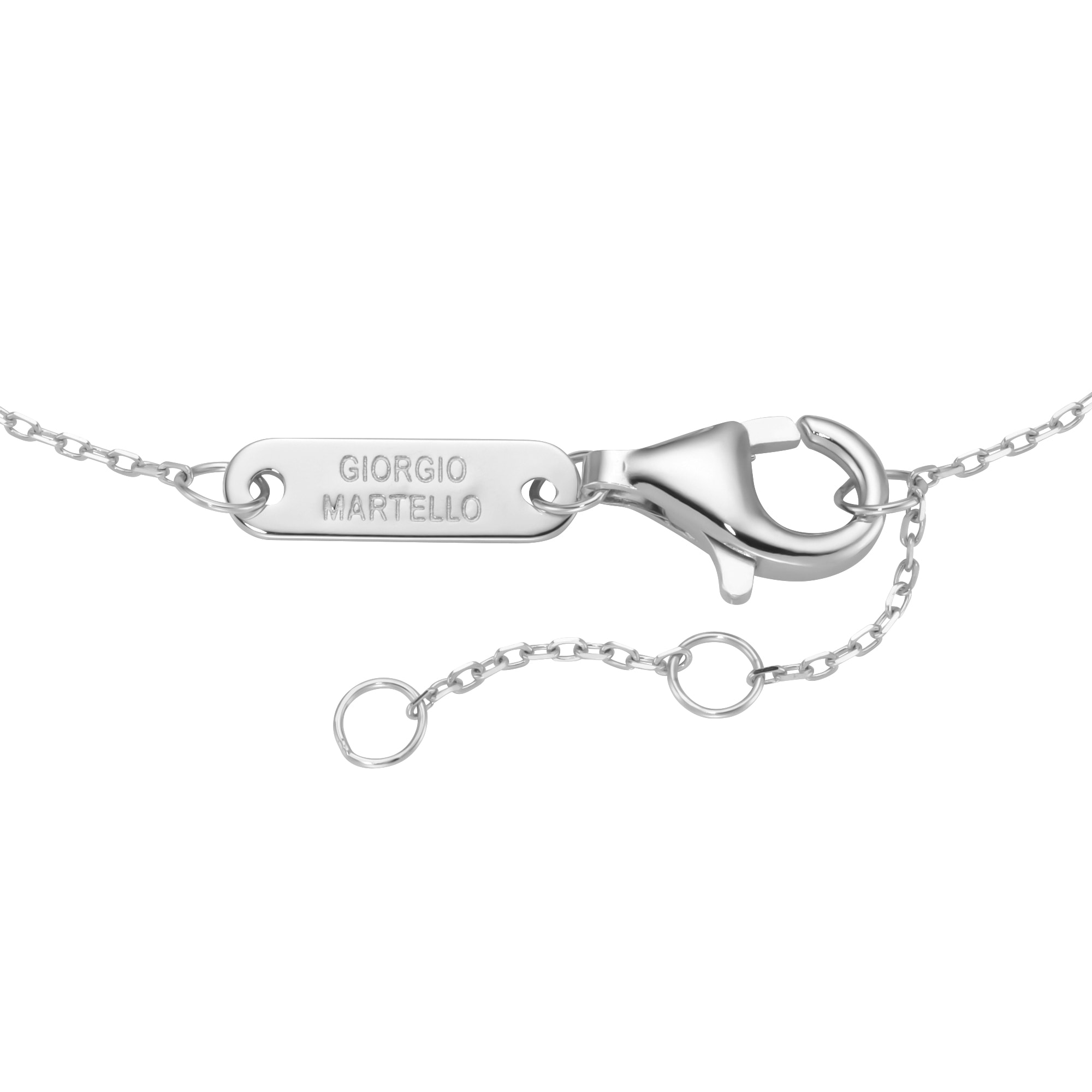 GIORGIO MARTELLO MILANO Armband »Süßwasser-Perlen und Zirkonia, Silber 925«