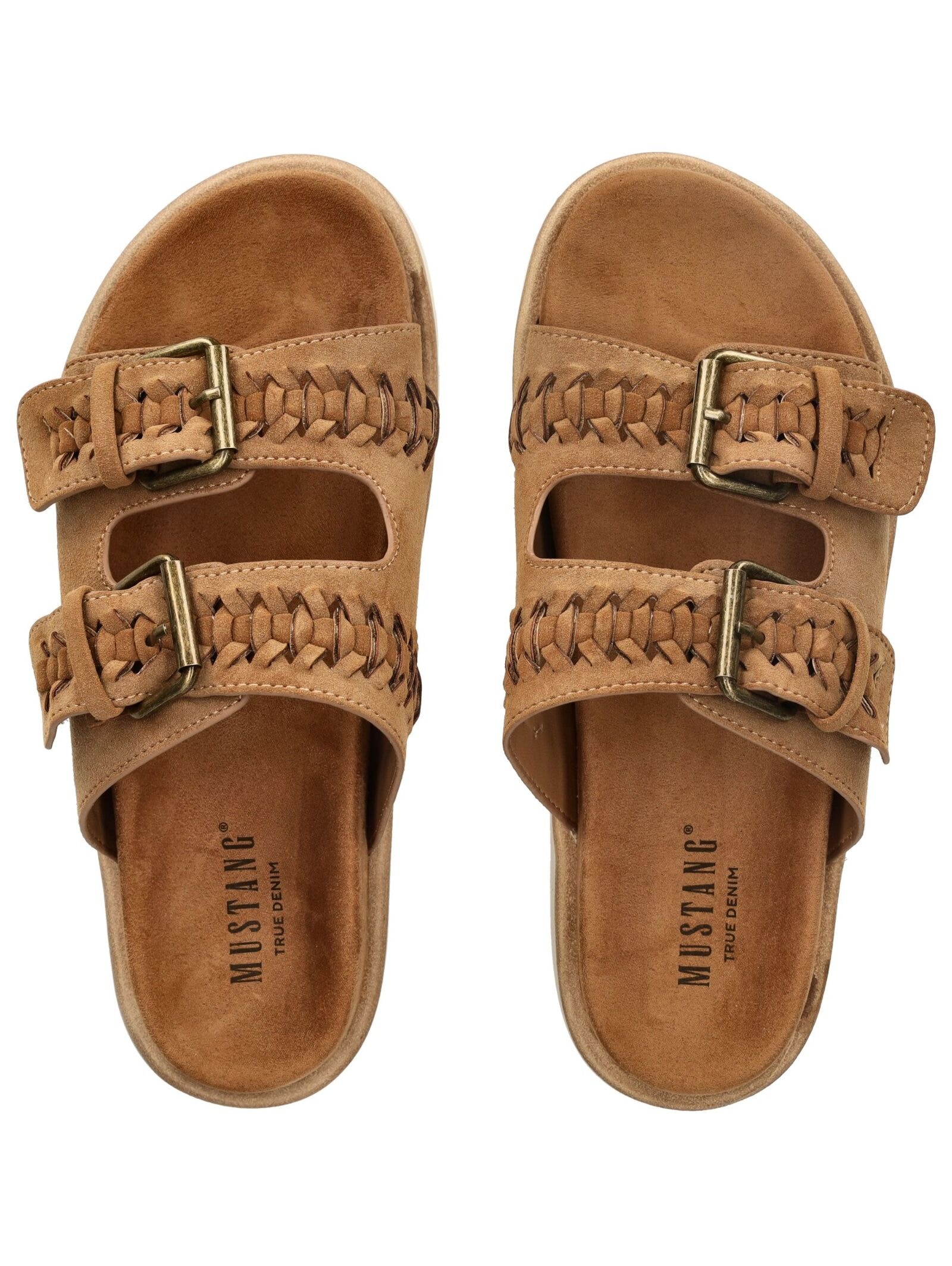 Mustang Shoes Pantolette »Mustang Shoes Pantoletten Lederimitat/Textil«