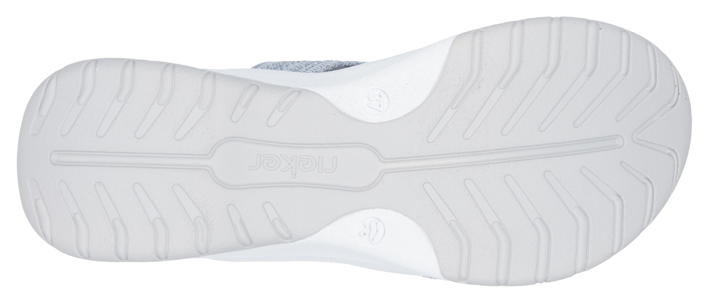 RIEKER Sport Pantolette »vegan«, Sommerschuh, Hausschuh, Keilabsatz, in der Maschine waschbar