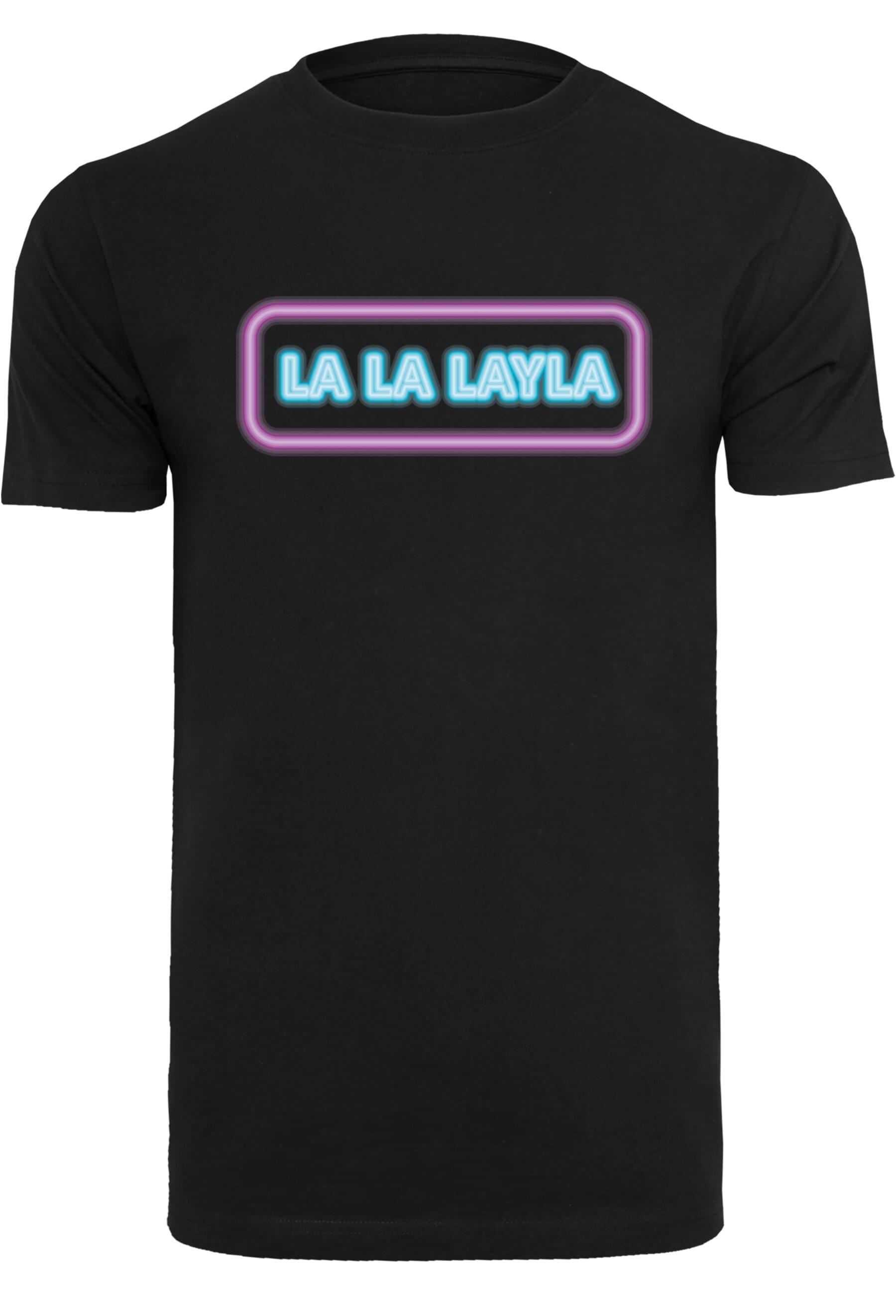 T-Shirt »Merchcode Herren LA LA LAYLA T-Shirt«, (1 tlg.)
