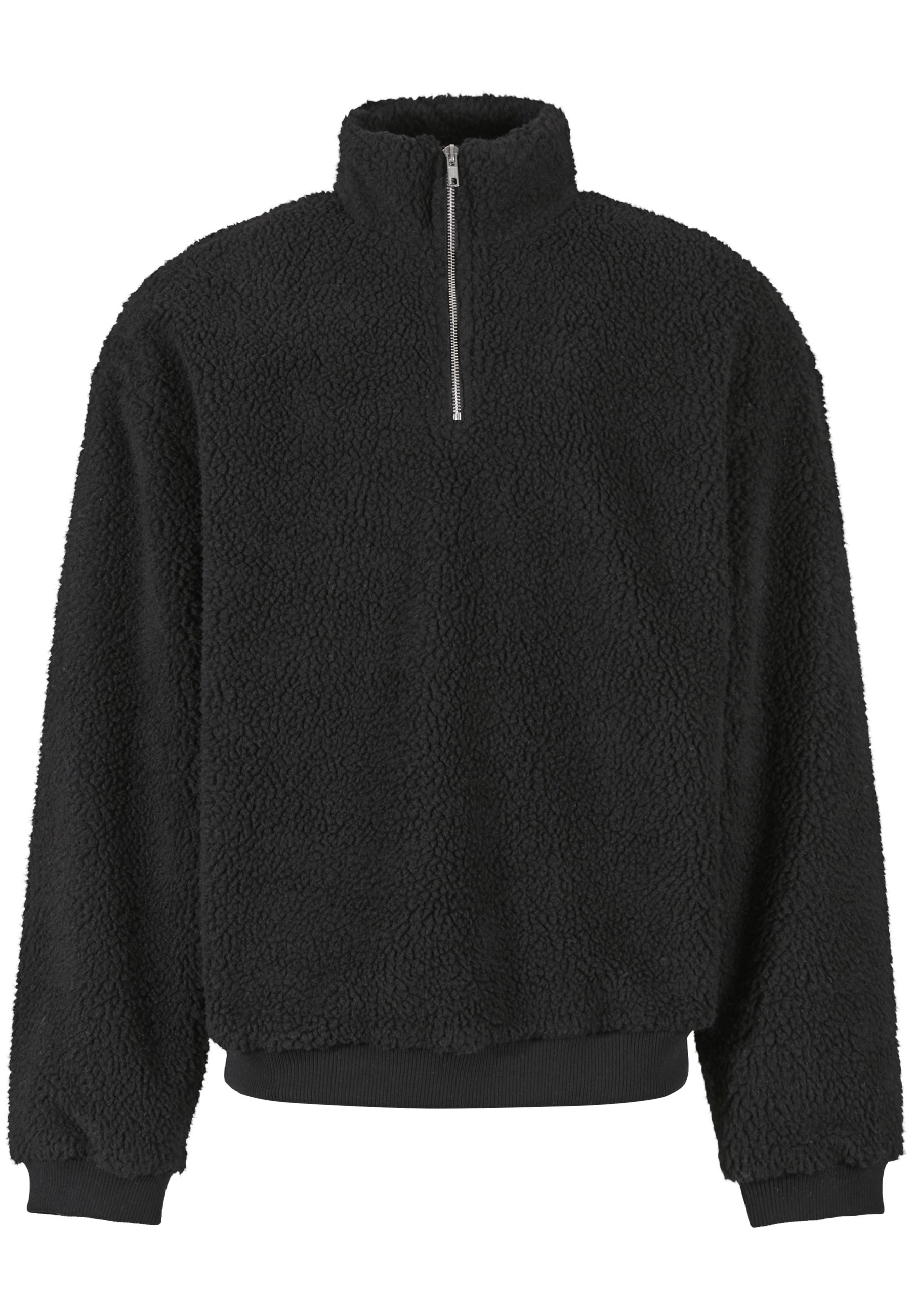 URBAN CLASSICS Kapuzensweatshirt »Urban Classics Oversized Teddy Troyer«, 1 Stk.
