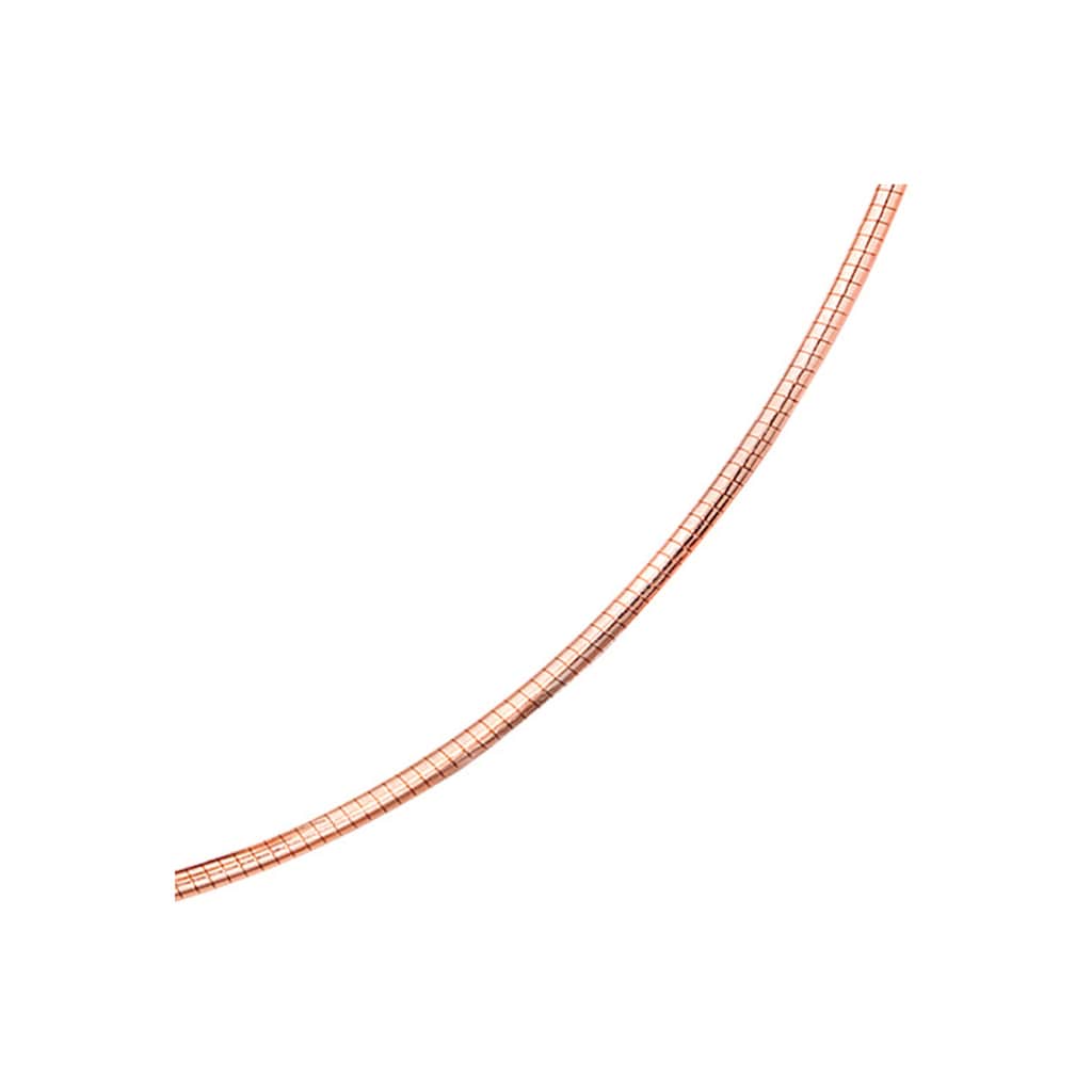 JOBO Halsreif 585 Roségold 45 cm 1 8 mm JOBO Halsreif 585 Roségold 45 cm 1 8 mm