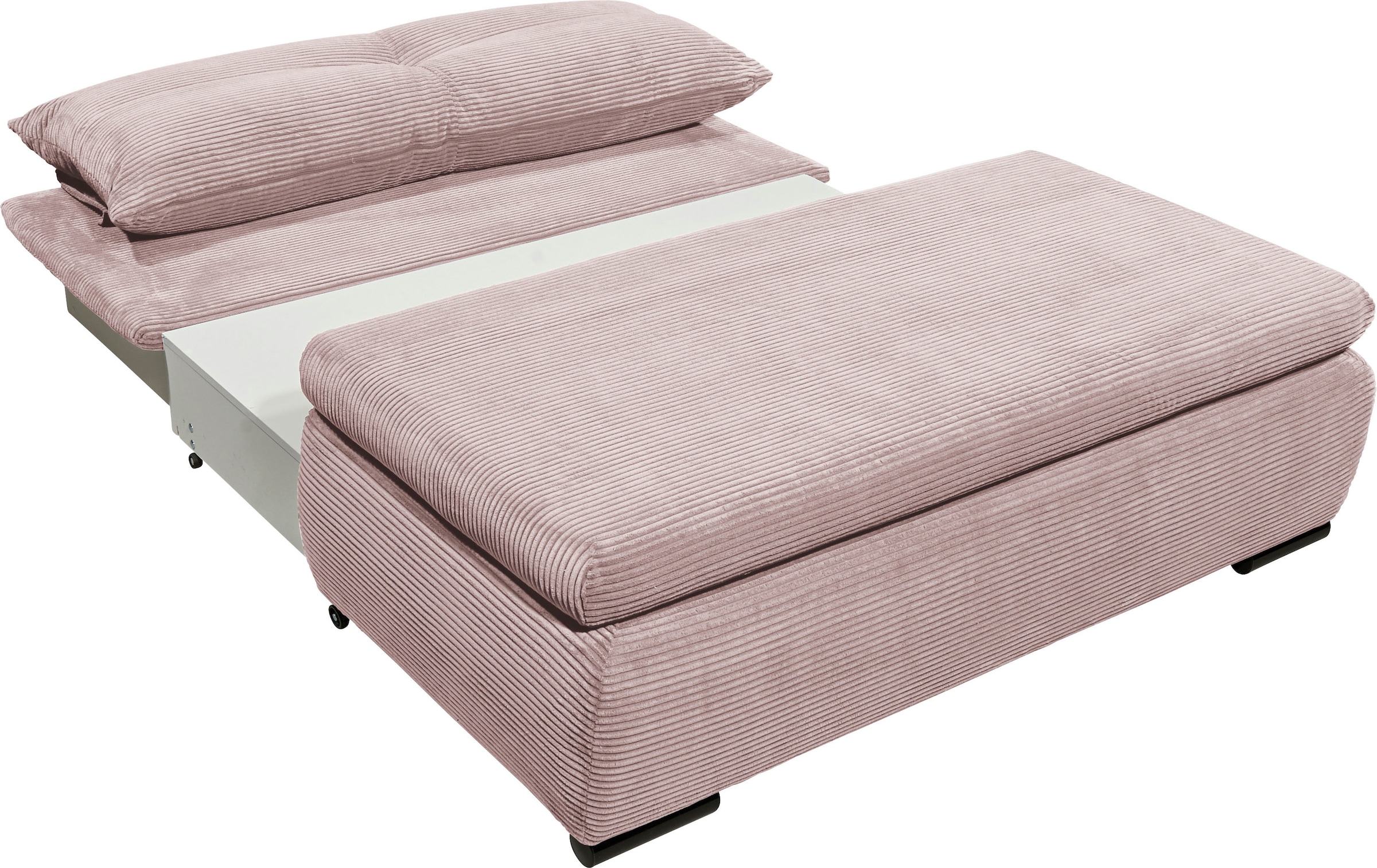 ED EXCITING DESIGN Schlafsofa »Charlie«, Schlafsessel mit Bettkasten & 1 Rückenkissen