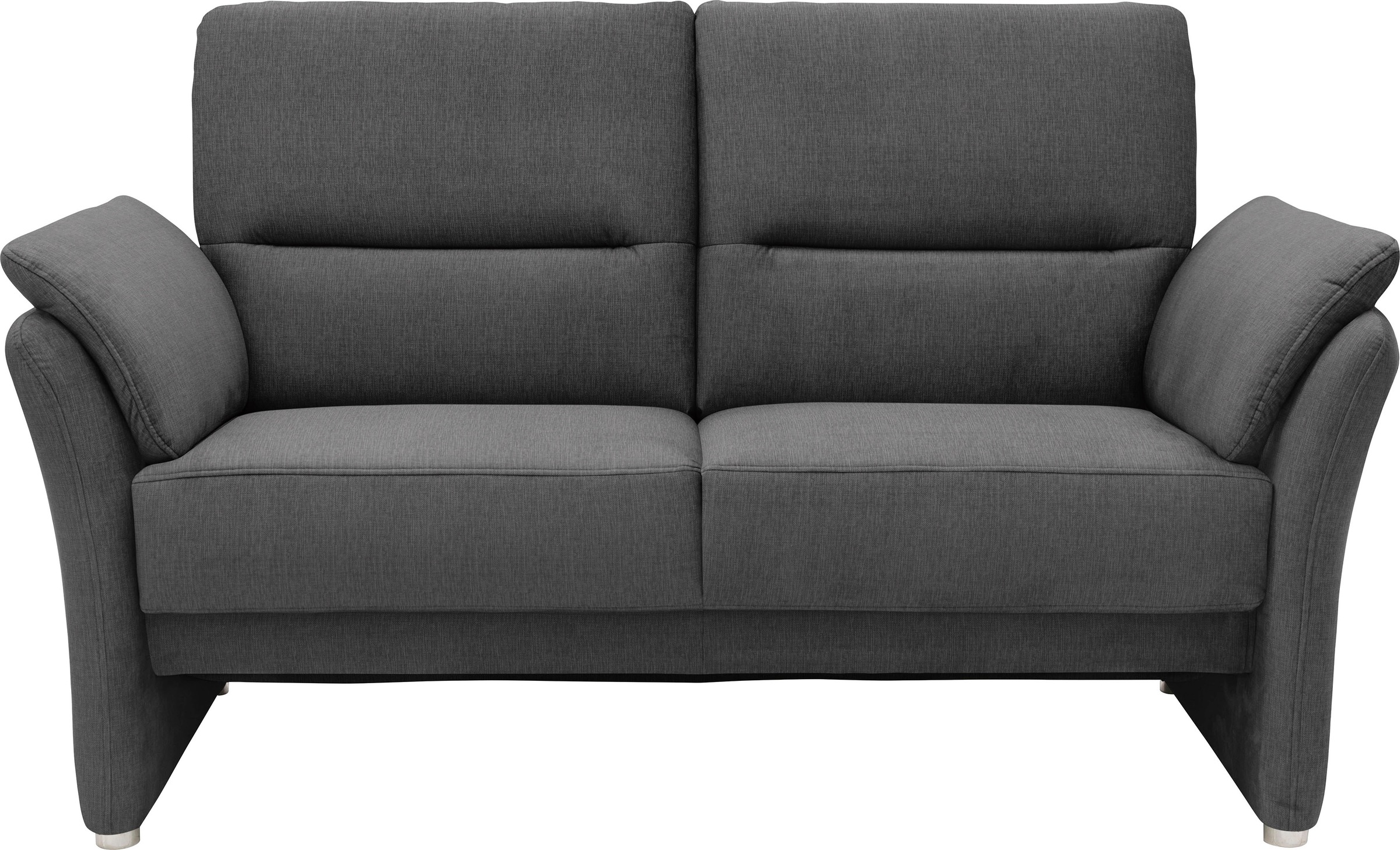 DOMO collection 2-Sitzer "Pina, schmale Armlehnen, mit Federkern, kompakt & günstig online kaufen