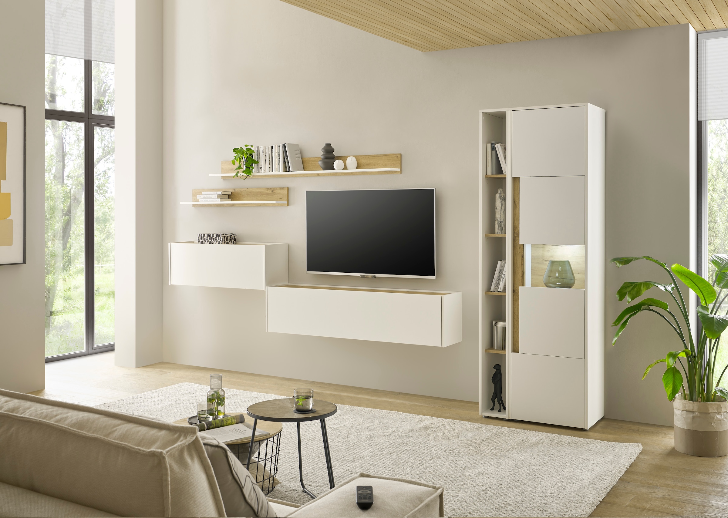 INOSIGN Büromöbel-Set »CiTY/GiRON«, (Set, 5 tlg.), Home Office