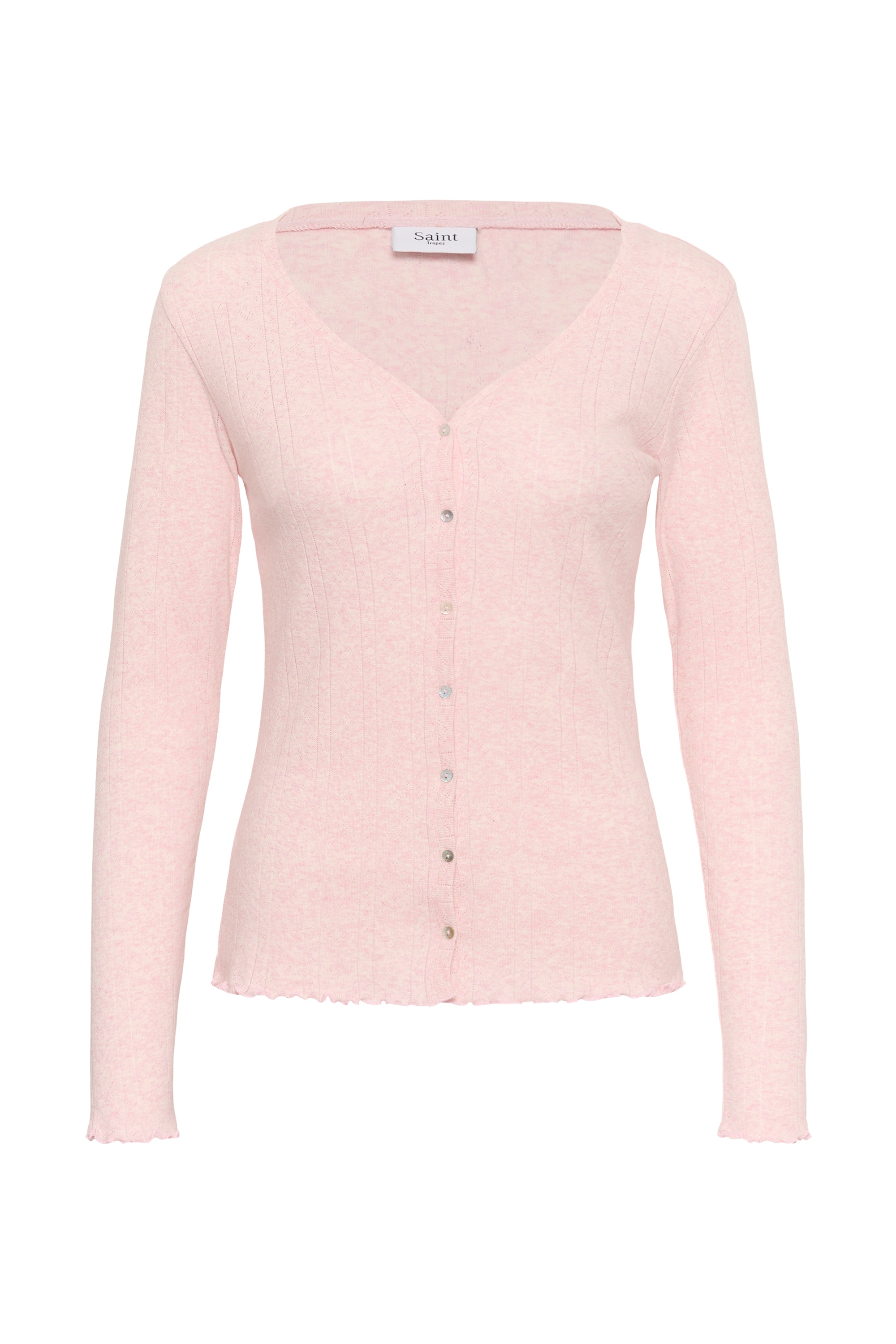 Saint Tropez Sweatjacke "Damen Jersey-Cardigan GruSZ"