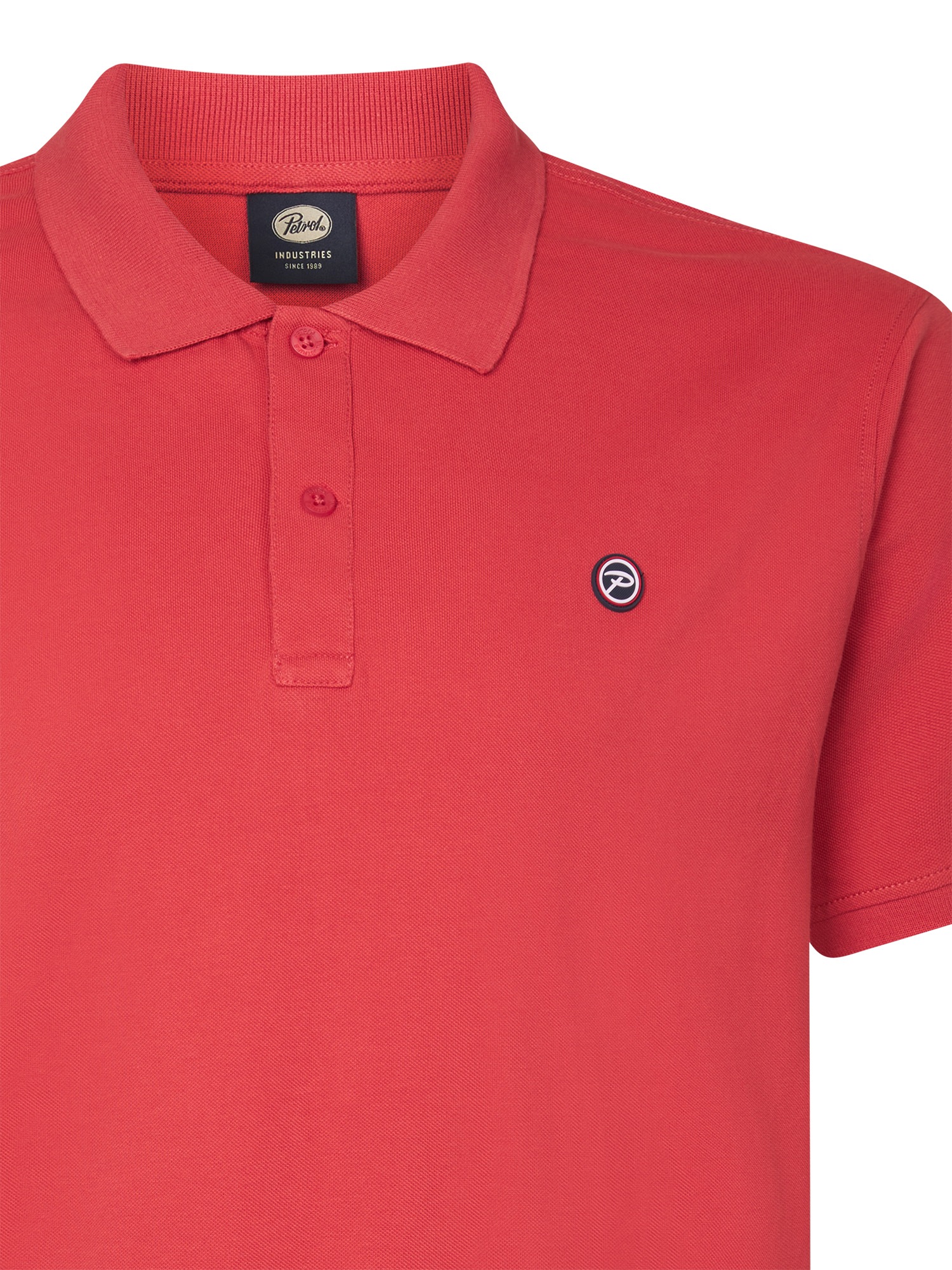 Petrol Industries Poloshirt, mit Logo Stickerei