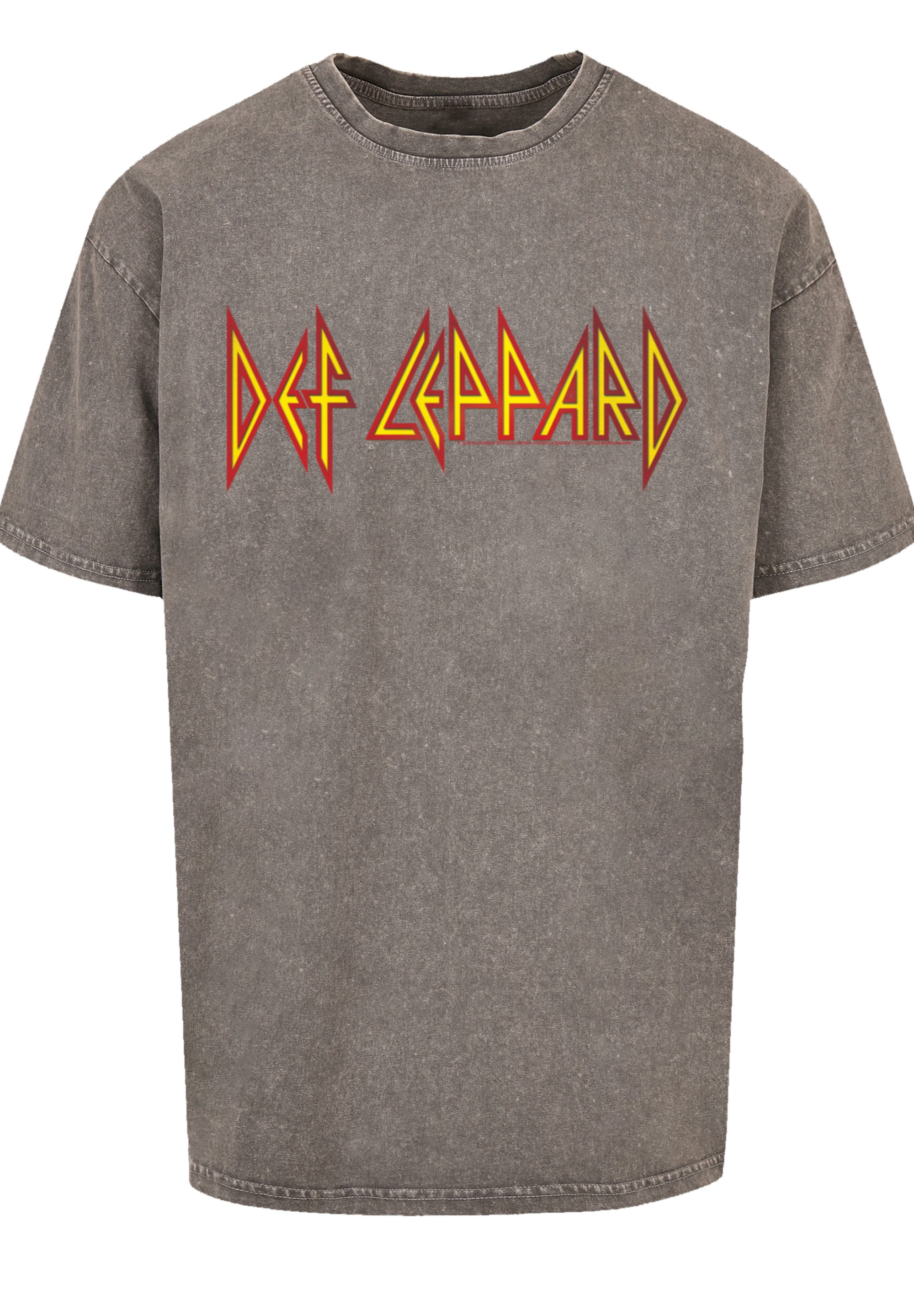 F4NT4STIC T-Shirt »Def Leppard Shatter Logo«, Premium Qualität