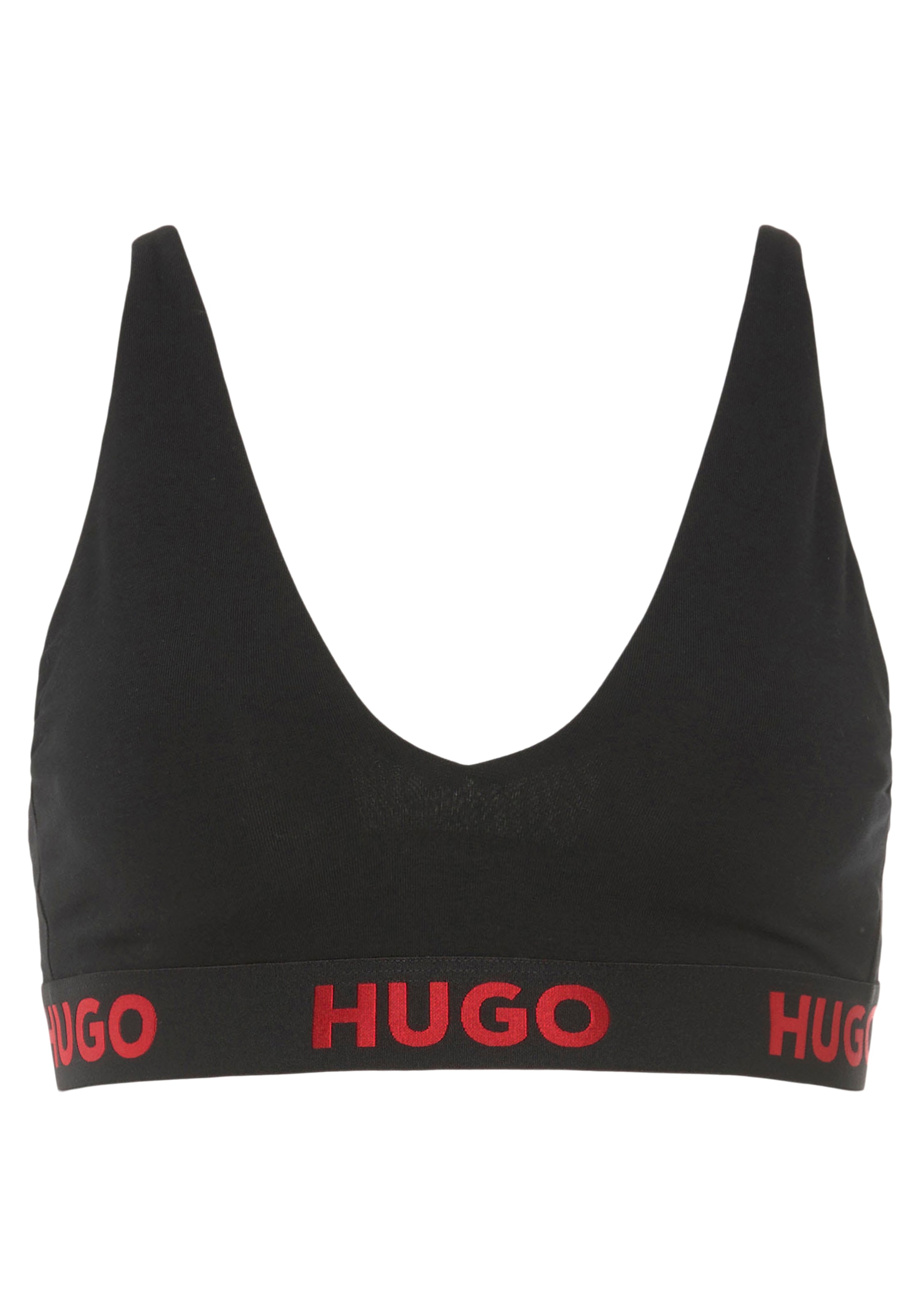 HUGO Triangel-BH »TRIANGLE PADD.SPORTY«, bestellen mit BAUR | online Logobündchen