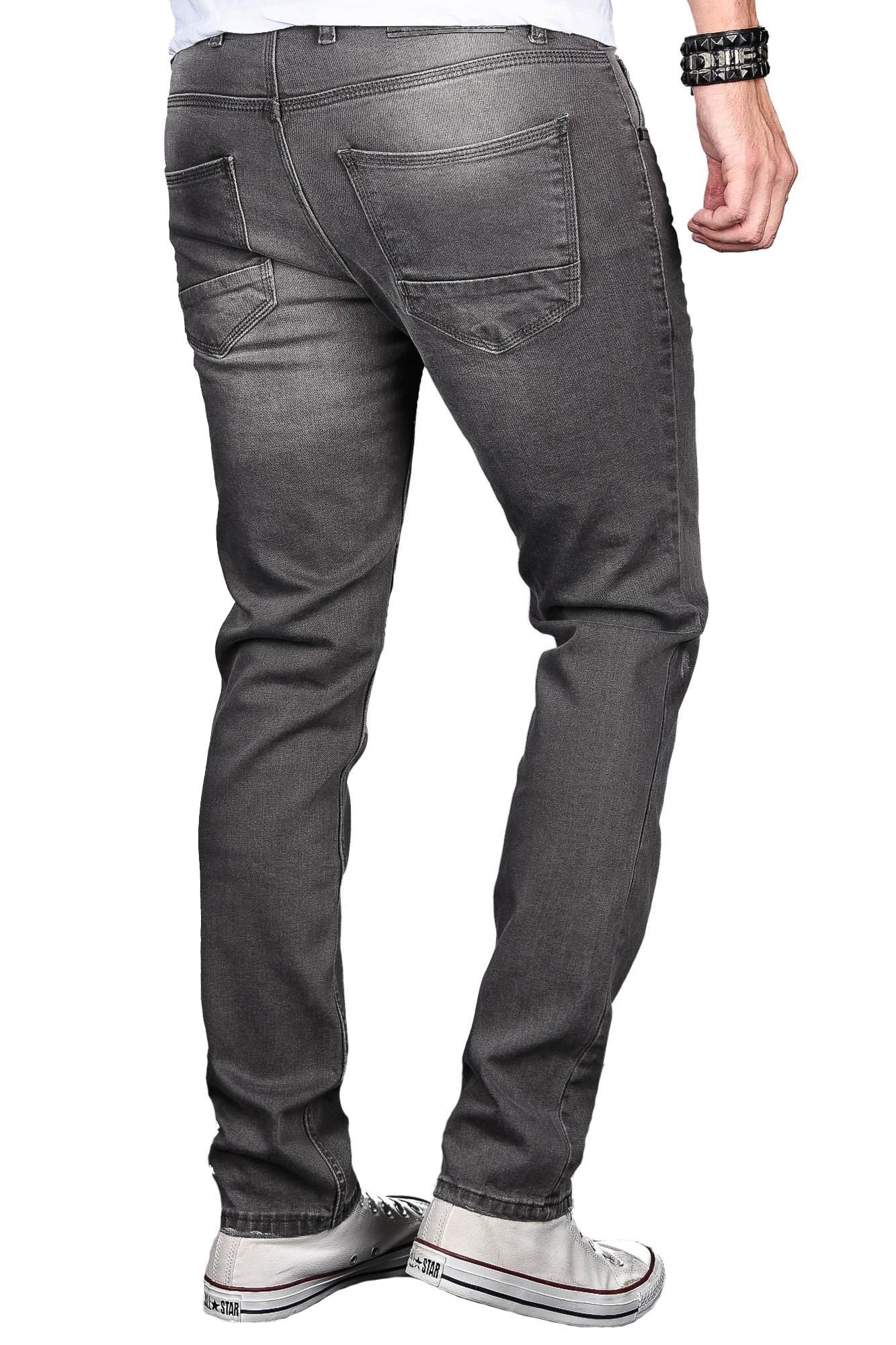 Alessandro Salvarini Slim-fit-Jeans »ASLuca«, Stretch mit Elasthan