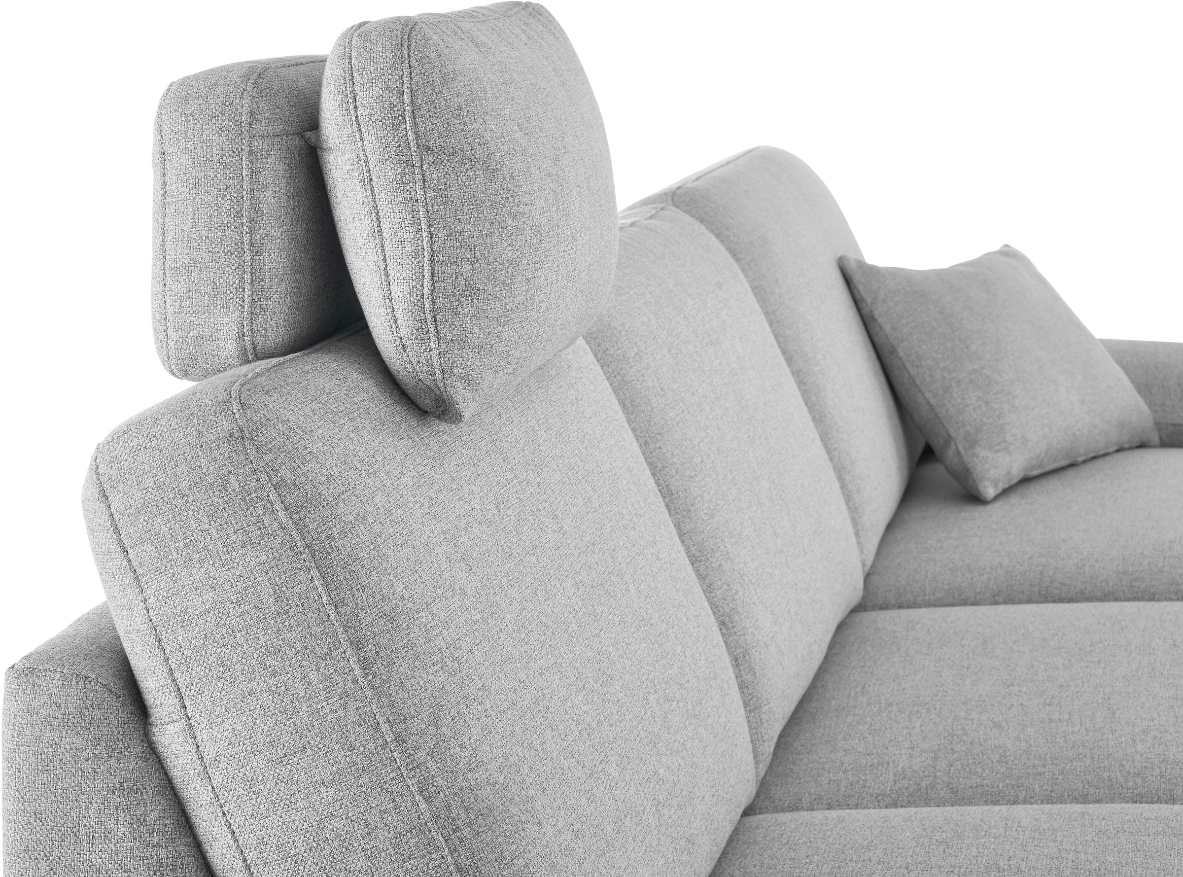 3C Candy Ecksofa »Mainau L-Form« Relaxfunktion im 1,5-Sitzer, motorische Schlaffunktion in Longchair