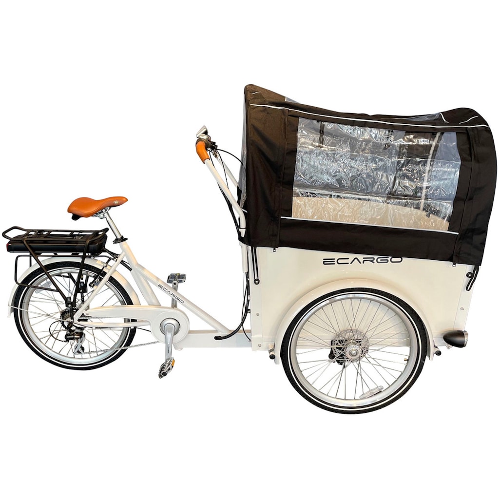 GreenStreet E-Bike »Elektrolastenrad E-Cargo«, 7 Gang, Shimano, Acera, Heckmotor 250 W