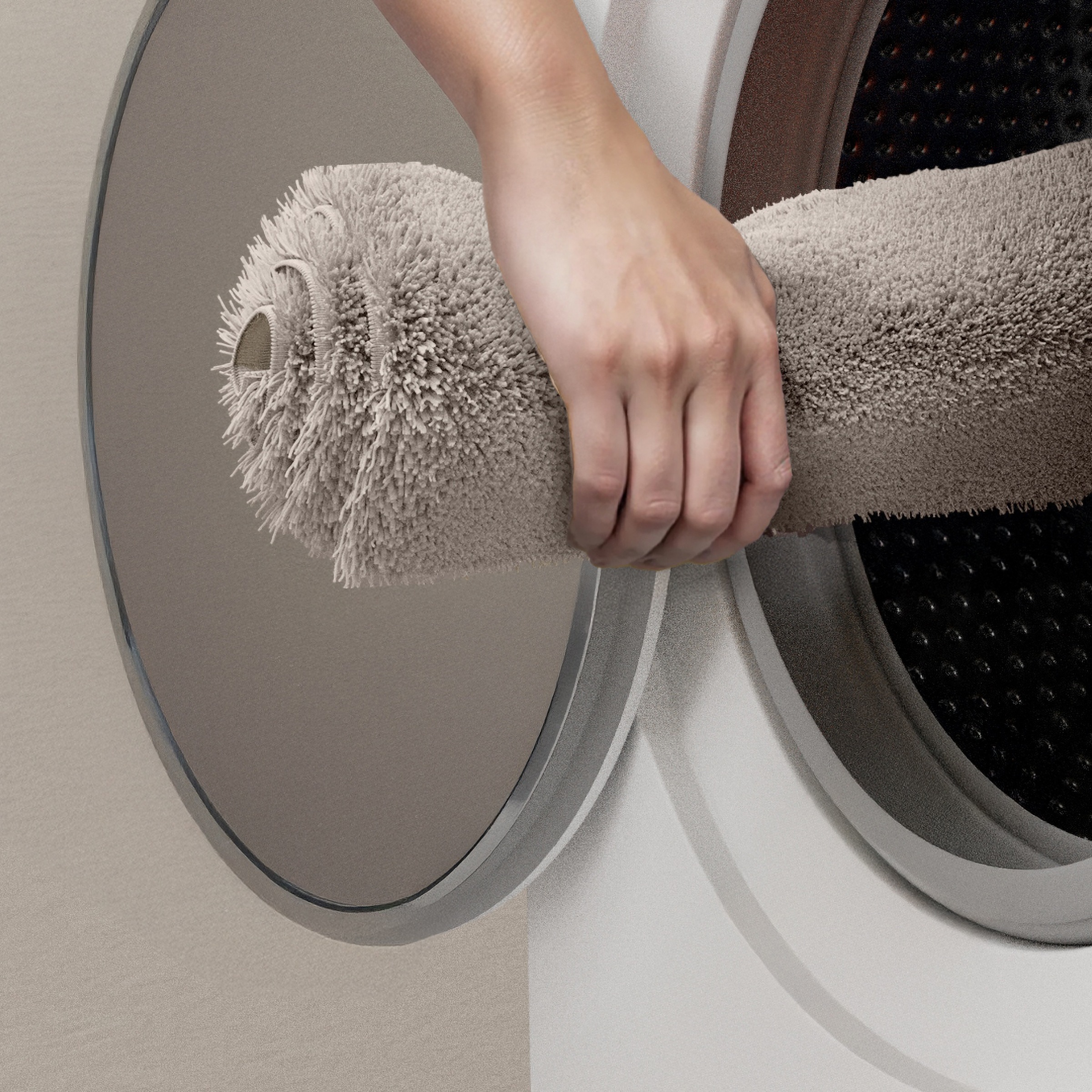 Grund Badematte »Molena« Höhe 28 mm rutschhemmend beschichtet fußbodenheizungsgeeignet Hoher LUXURYSOFT-Flor aus Polyester, 5 Jahre Garantie