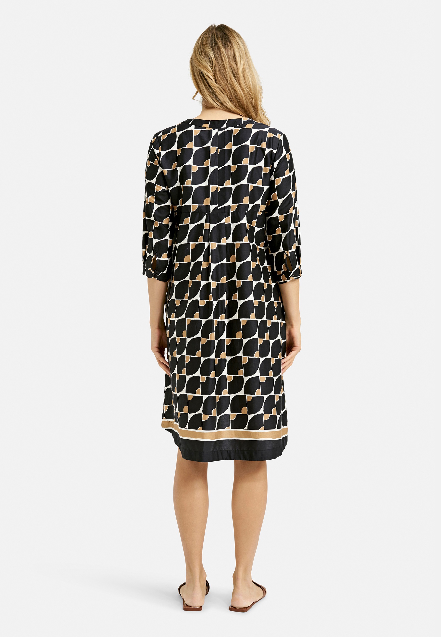 Thumbnail - Milano Italy Sommerkleid Ohne Taschen aus Baumwolle