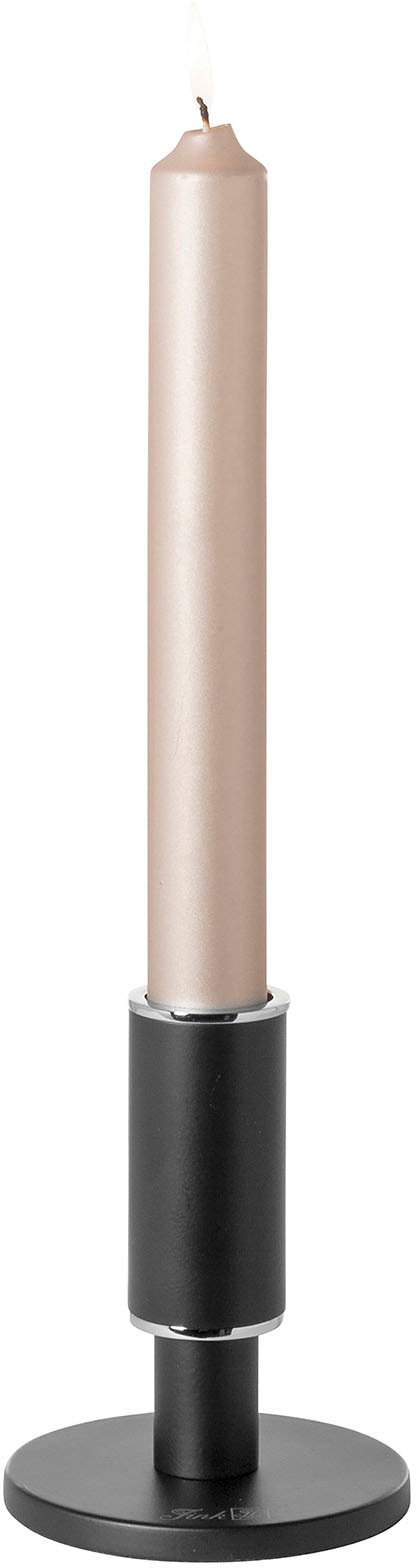 Fink Kerzenleuchter »RITMO«, (1 St.), Stabkerzenhalter aus Aluminium