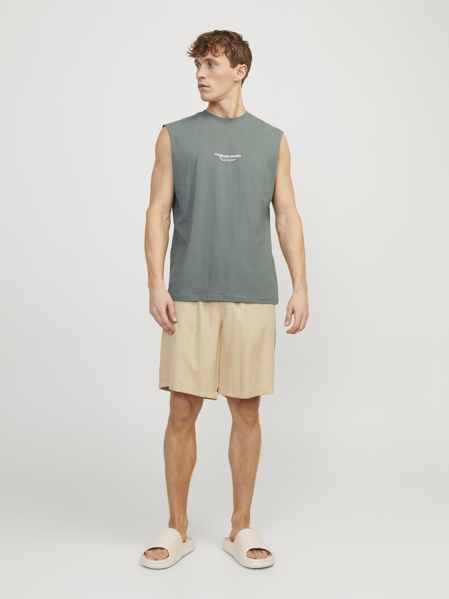 Jack & Jones Kurzarmshirt »JORVESTERBRO SLEEVELESS TEE SN«