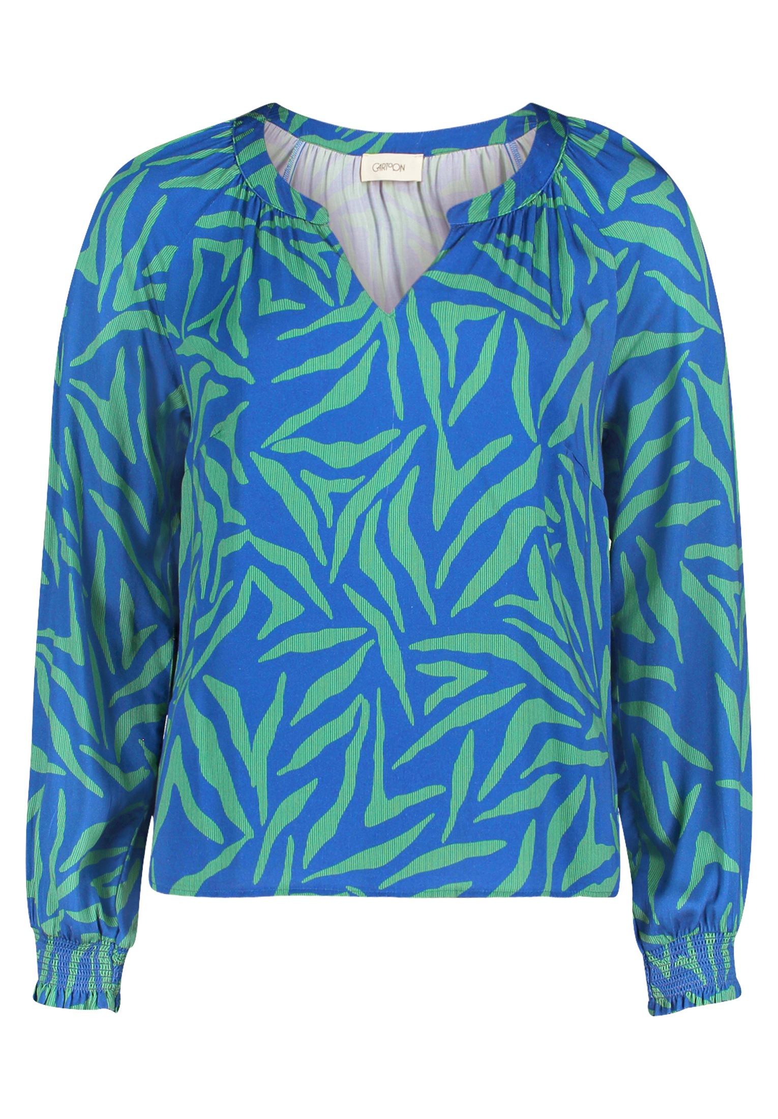 Cartoon Schlupfbluse "Damen mit Muster" günstig online kaufen