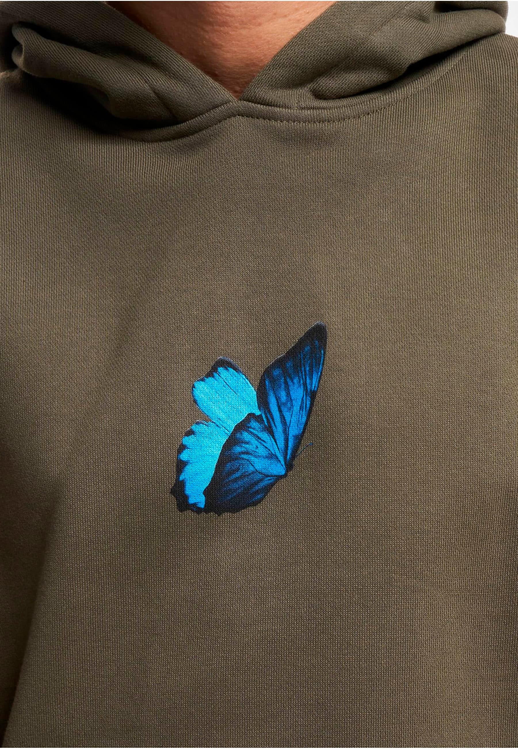 MisterTee Sweatshirt »MisterTee Unisex Le Papillon Heavy Oversize Hoody«, (1 tlg.)