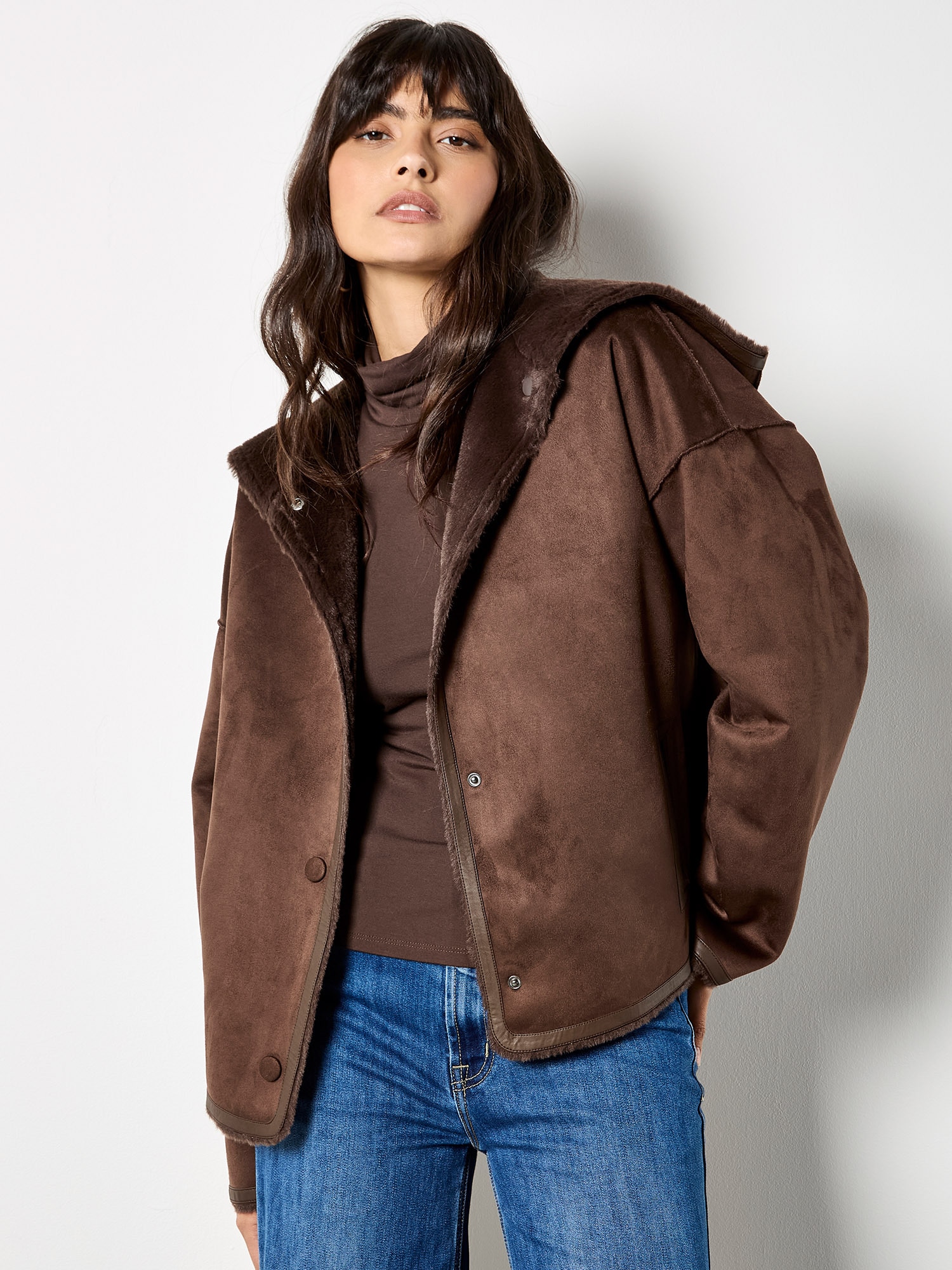 Apricot Wendejacke "Wendejacke" mit Kapuze