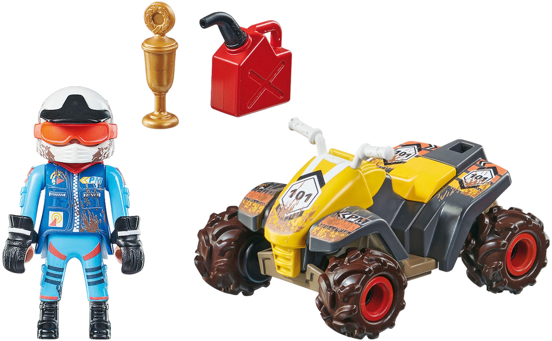 Playmobil® Konstruktions-Spielset »Offroad-Quad (71039), My Action Heroes«, (19 St.), Made in Europe