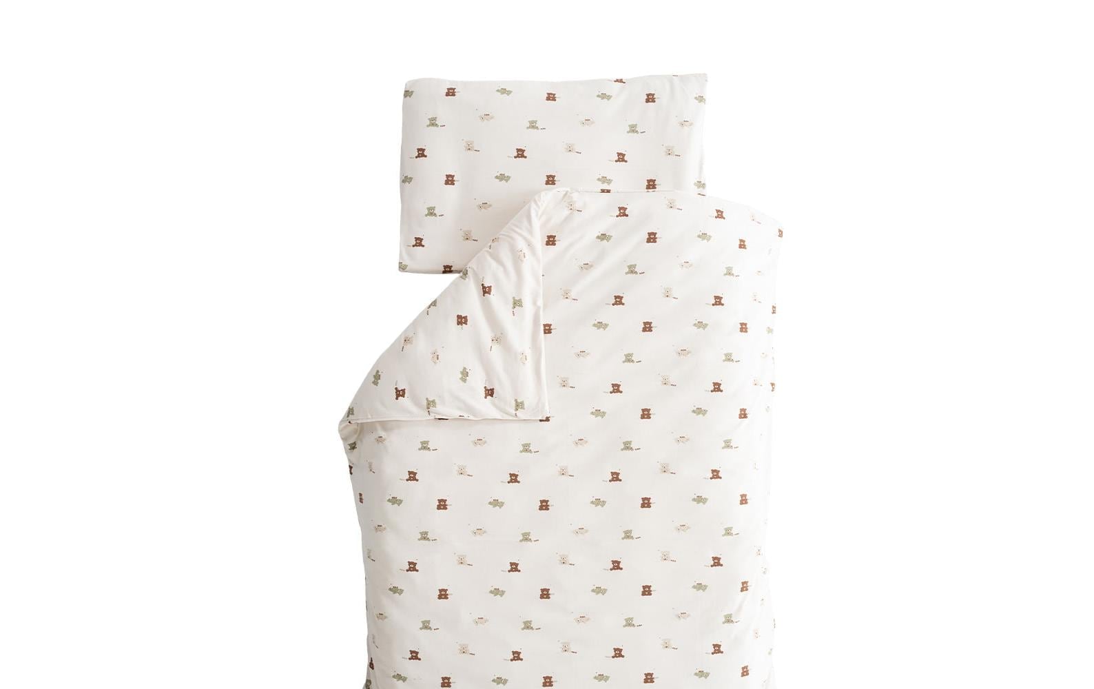 Träumeland Unisex Bettwäsche 40X60 / 100X135 Cm Gruen Baby Größe 135 X 100 Mm - Image 4