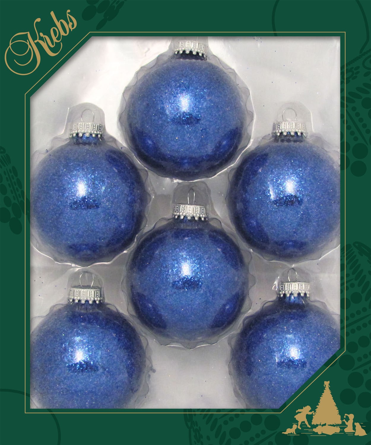 Krebs Glas Lauscha BAUR (Set, Glas«, Christbaumkugeln St.), Christbaumschmuck, aus 6 | »CBK03209, Weihnachtsbaumkugel kaufen Weihnachtsdeko, Glas