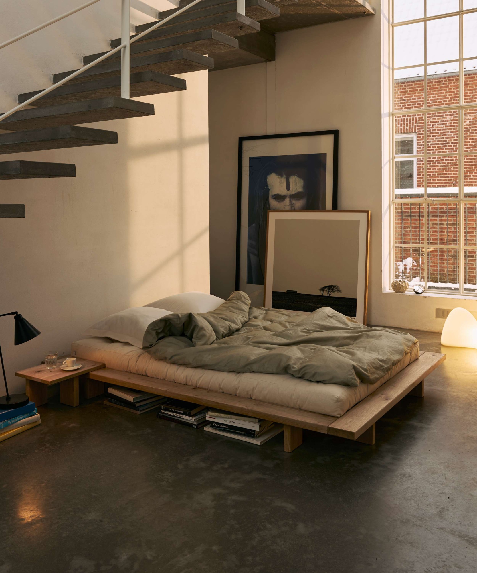 Karup Design Bettgestell »JAPAN BED Futonbett aus FSC®zertifiziertem Massivholz, zeitlos, bequem« Erhältlich für Matratzen Breite 90, 120, 140, 160 oder 180 cm,  Eiche, inkl. Lattenrost, ohne Matratze, Made in Europa