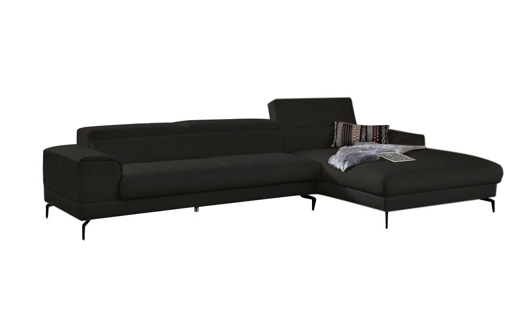 W.SCHILLIG Ecksofa "piedroo, Designsofa mit tollem Sitzkomfort, bequem, L-F günstig online kaufen