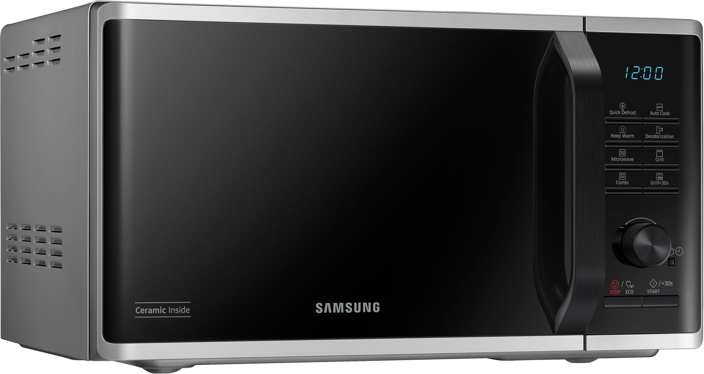 Samsung MG2AK3515AS Schwarz, Silber Grill-Mikrowelle Arbeitsplatte 23 l 1250 W