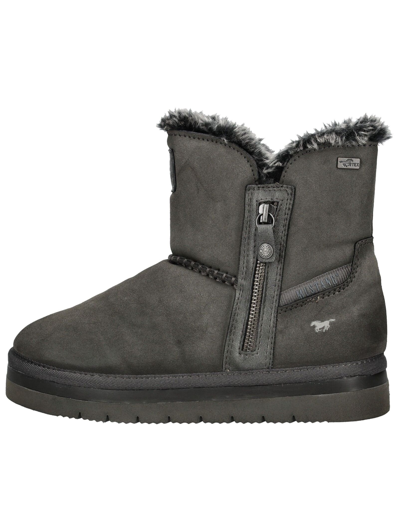 Mustang Shoes Stiefelette "Mustang Shoes Stiefelette Lederimitat/Textil" günstig online kaufen